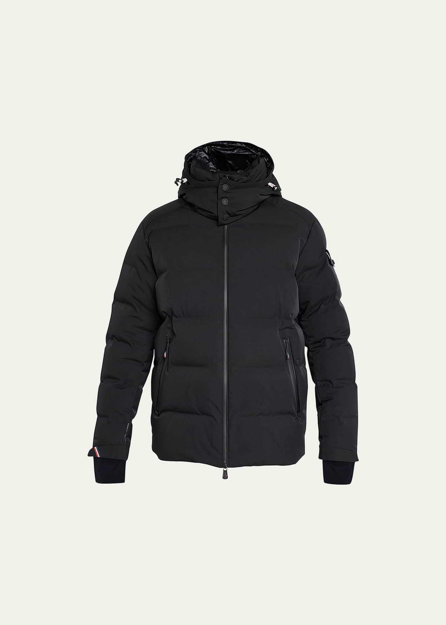 Montgetech Down Padded Jacket in Black - Moncler Grenoble