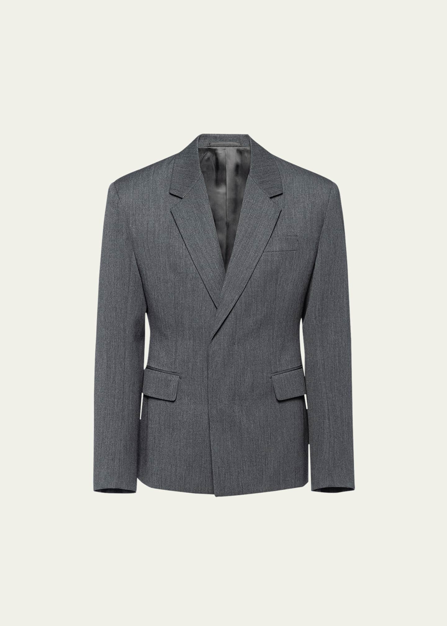 Prada Men's Tailored Gabardine Sport Jacket - Bergdorf Goodman