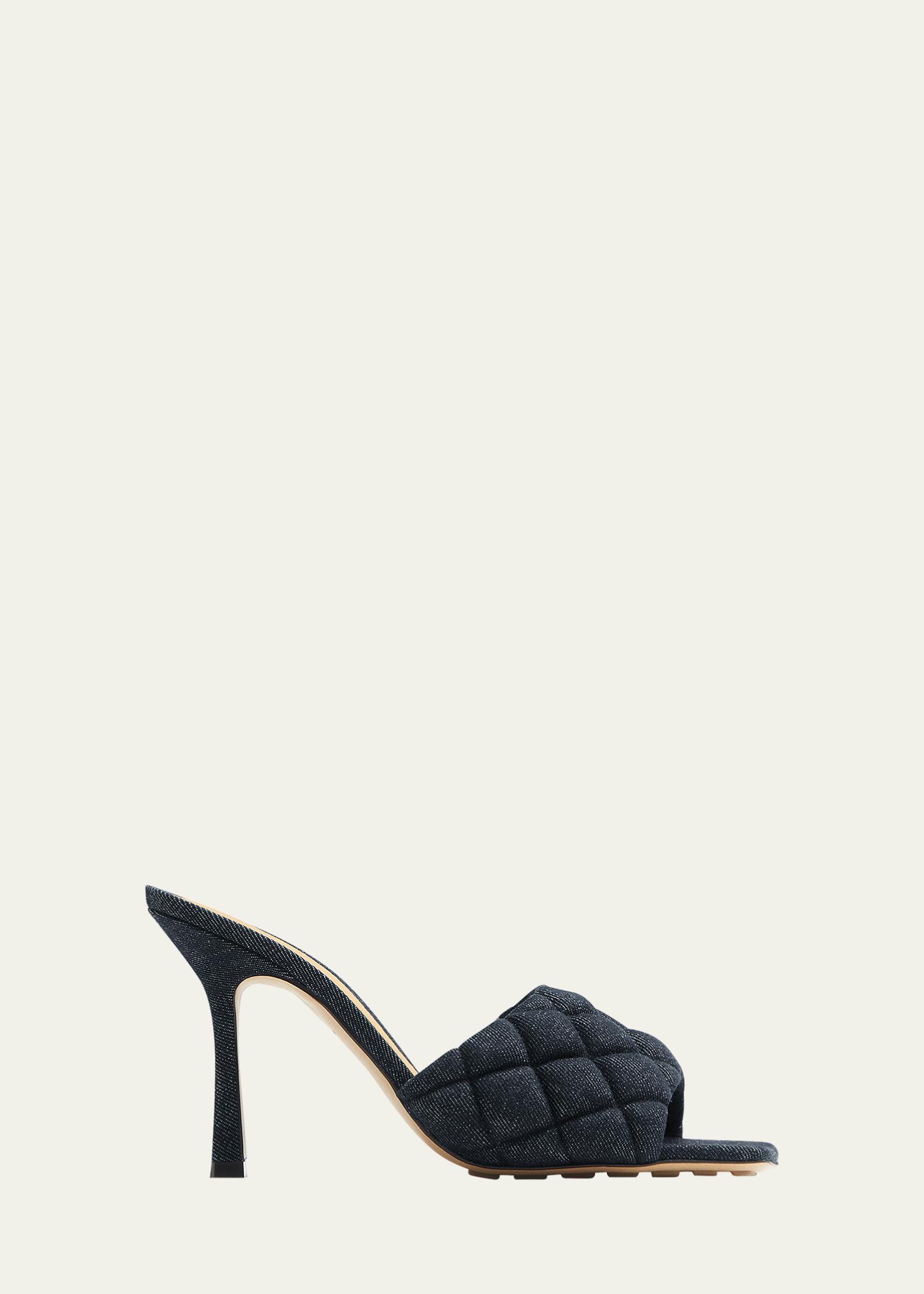 bottega quilted sandals