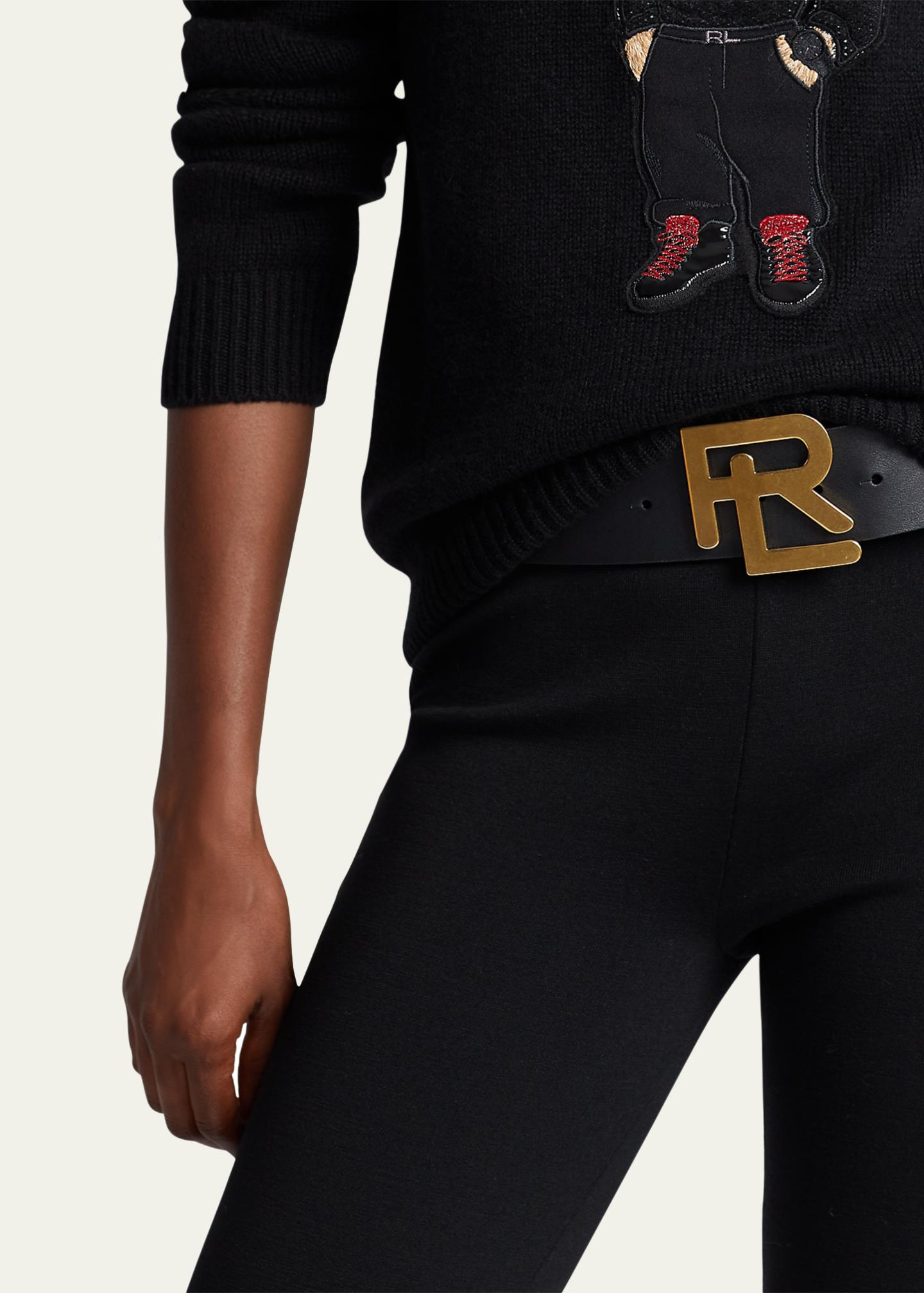 Ralph Lauren Collection Stacked RL Logo Belt - Bergdorf Goodman