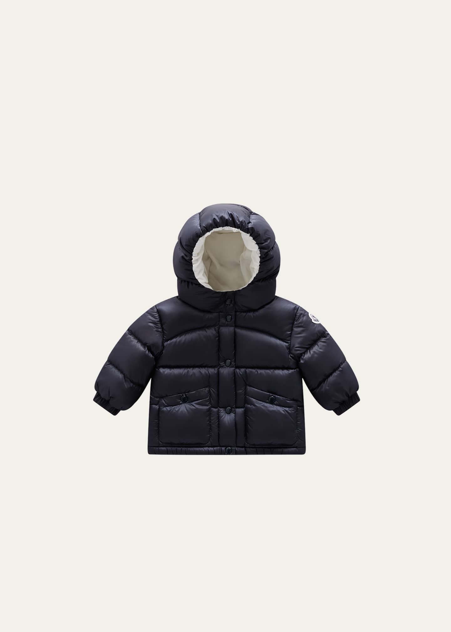 Moncler Girl's Bardanette Puffer Jacket, Size 12M-3 - Bergdorf Goodman