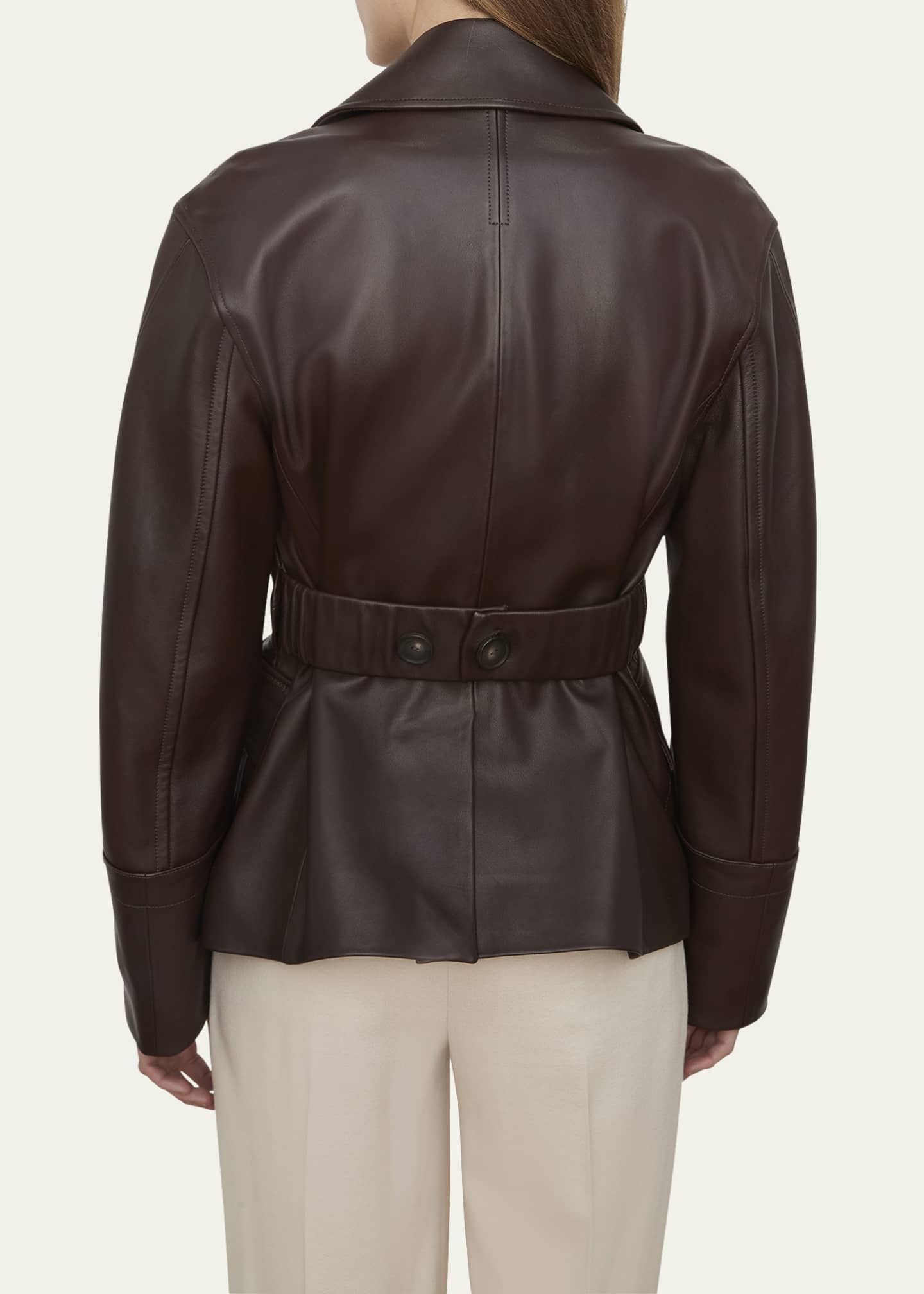 Vince on sale leather blazer