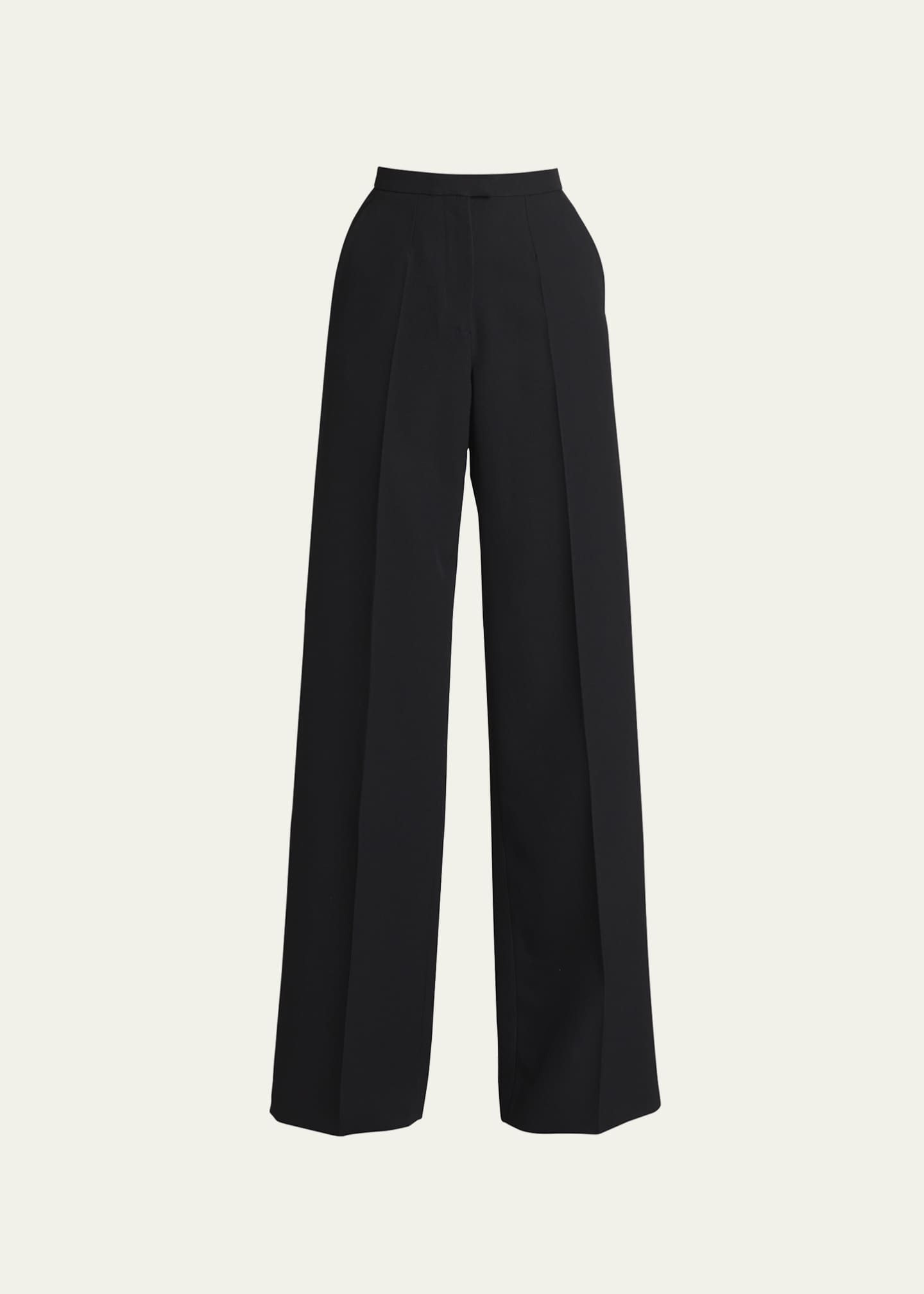 ALAIA Wide-Leg Suiting Trousers - Bergdorf Goodman