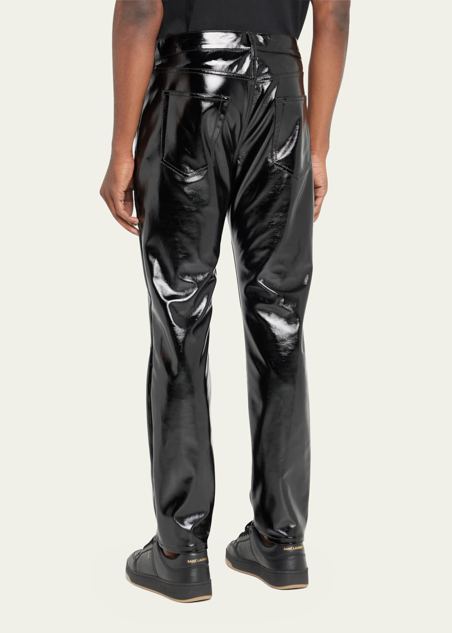 Saint Laurent Tie Dye Jeans in Black for Men