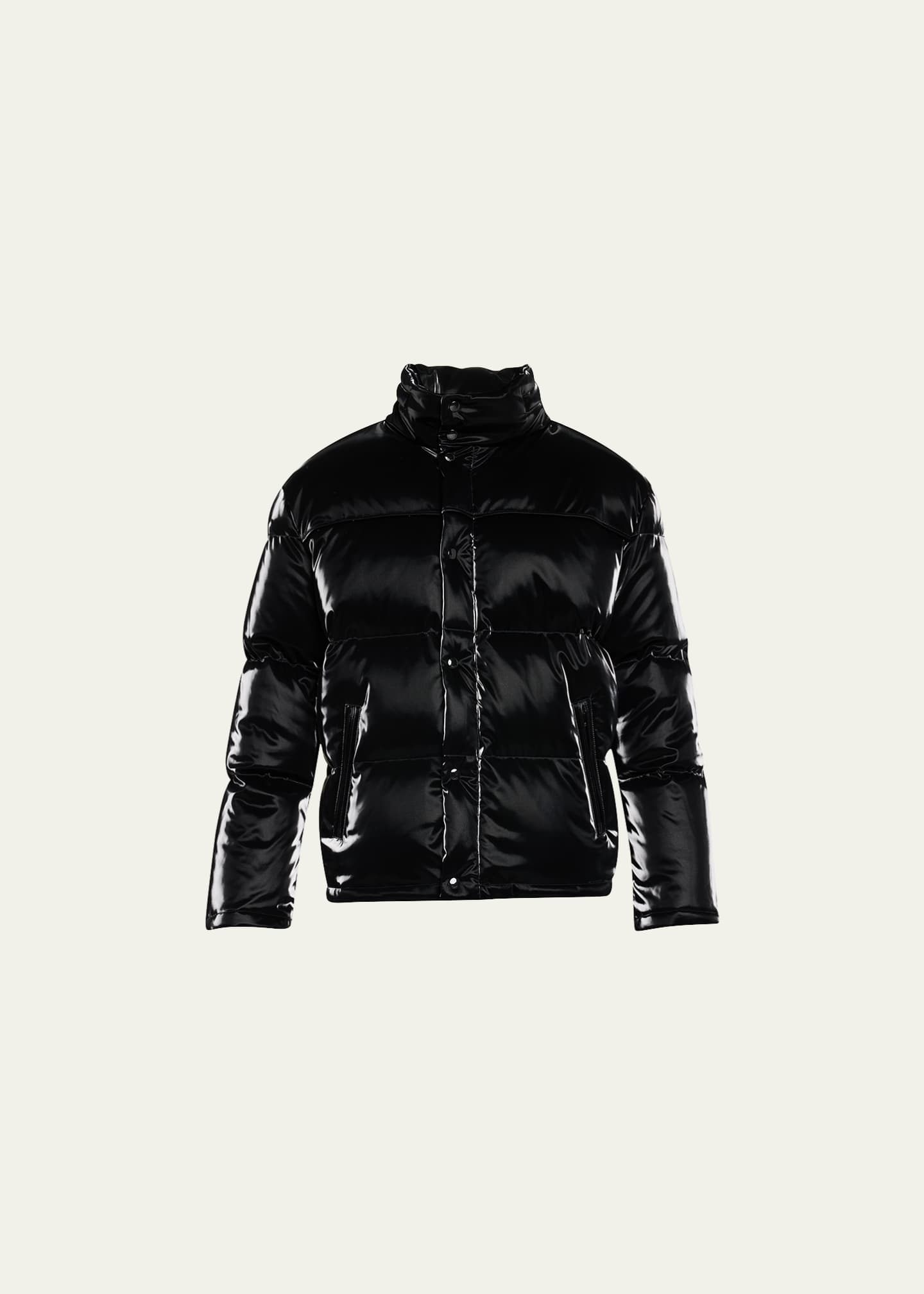 Shiny vinyl jacket hot sale