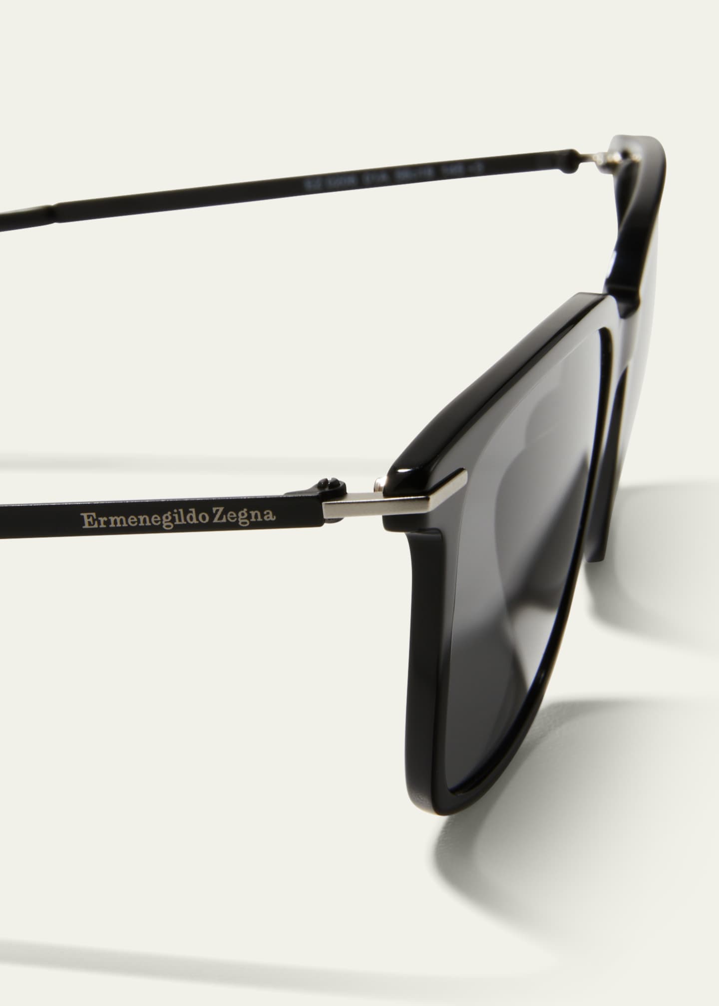 ZEGNA Men s Solid Lens Square Sunglasses Bergdorf Goodman