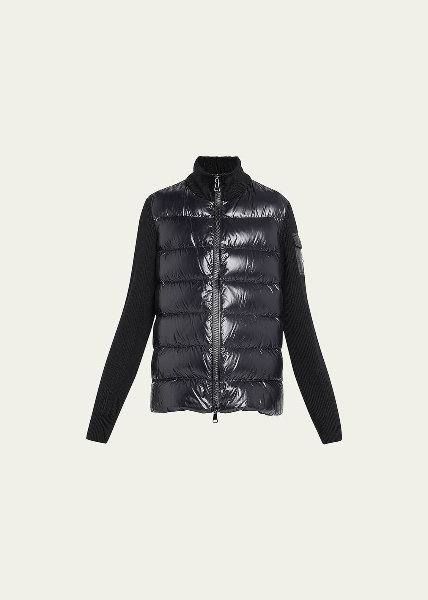 Moncler puffer cardigan 2025