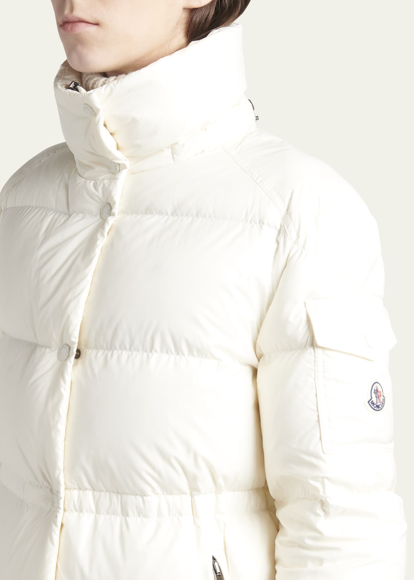 Moncler Cavettaz Long Puffer Coat Bergdorf Goodman