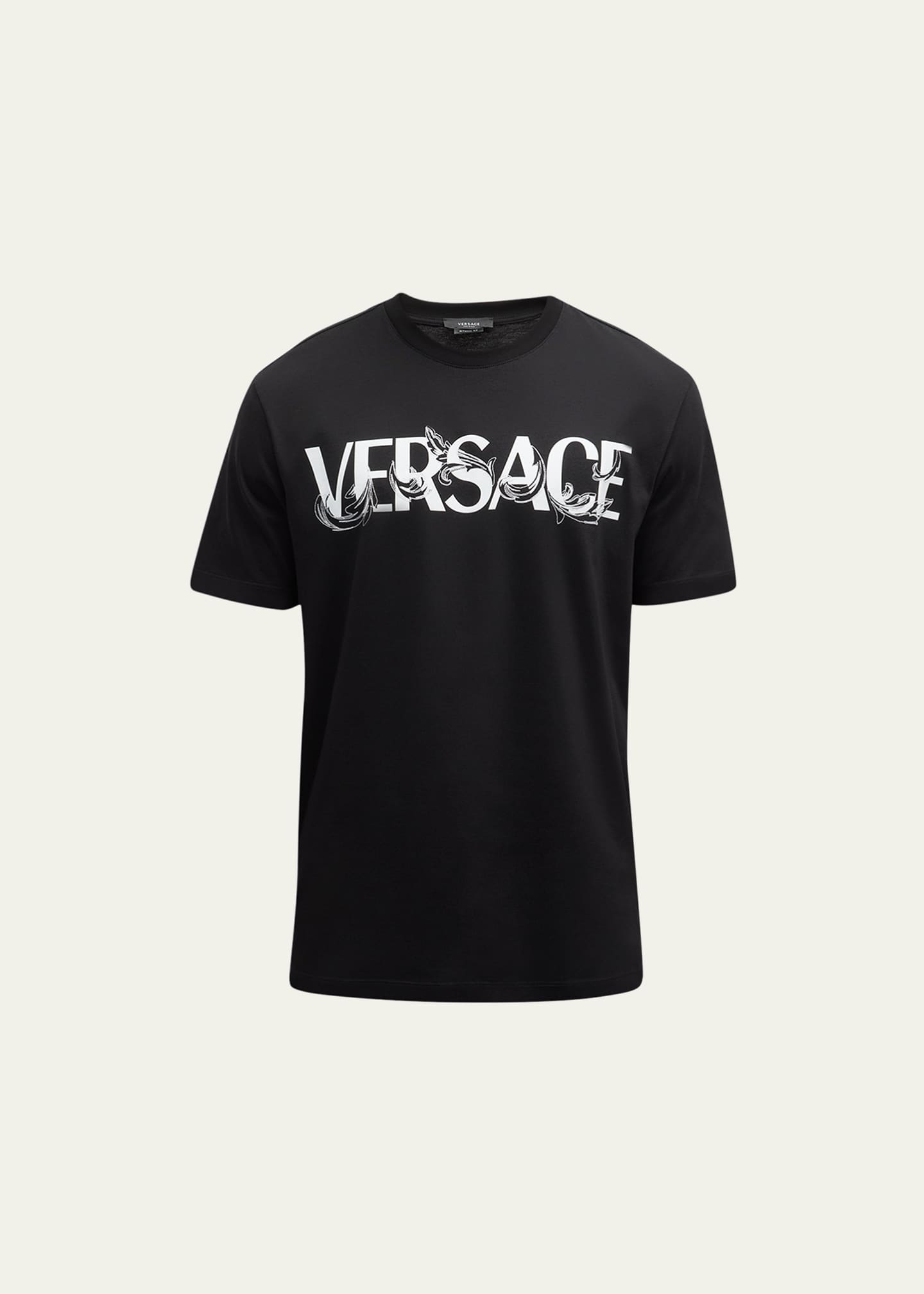 Versace Men s Barocco Logo T Shirt Bergdorf Goodman