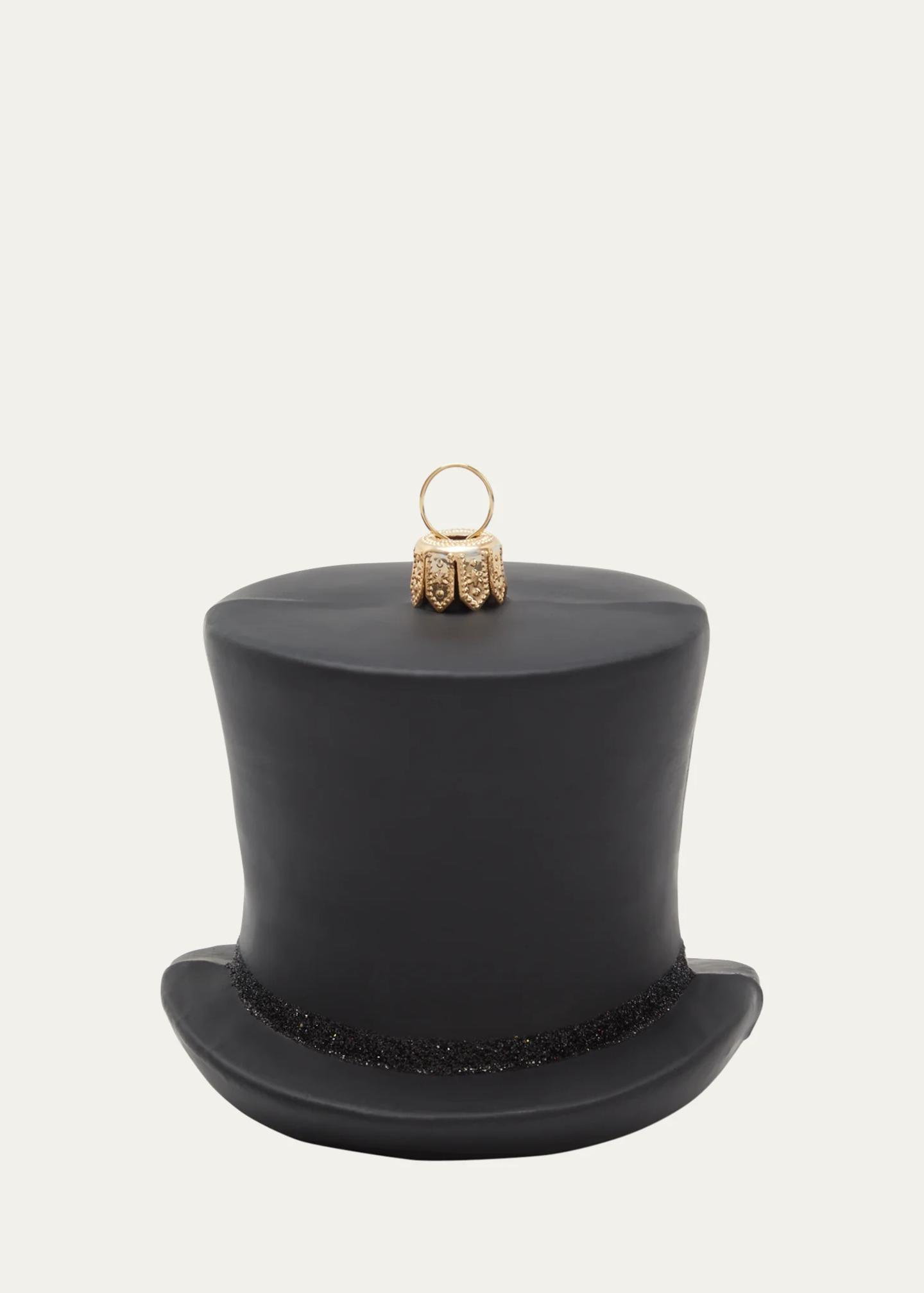 Bergdorf Goodman Top Hat Christmas Ornament - Bergdorf Goodman