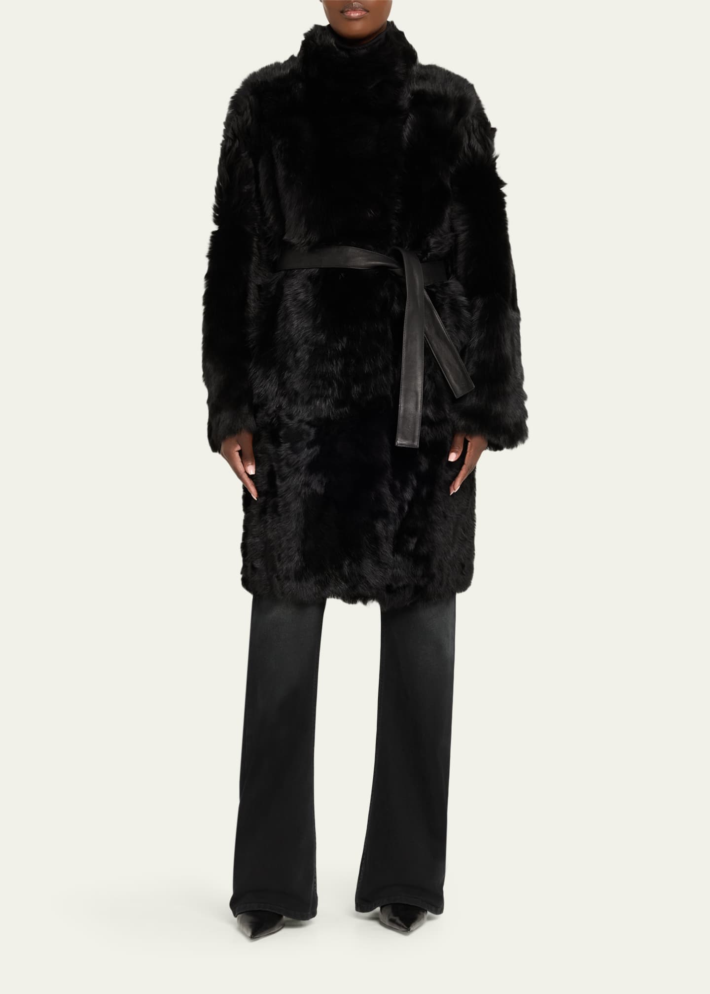 Toscana Shearling Lamb Coat
