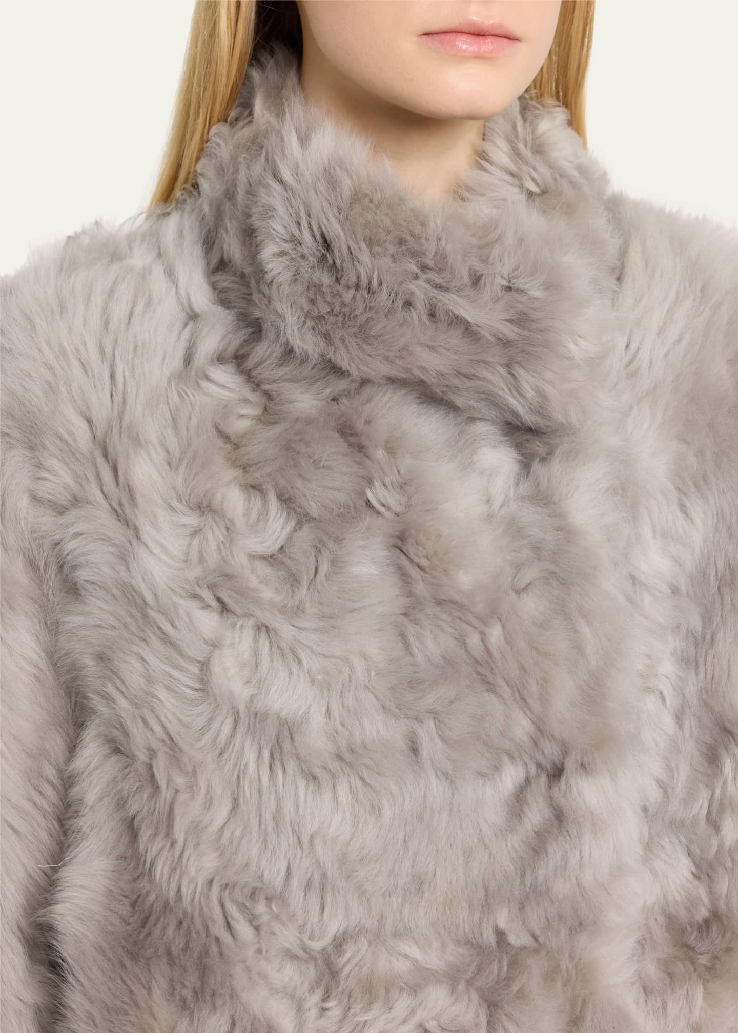 Yves Salomon Toscana Shearling Lamb Coat Bergdorf Goodman