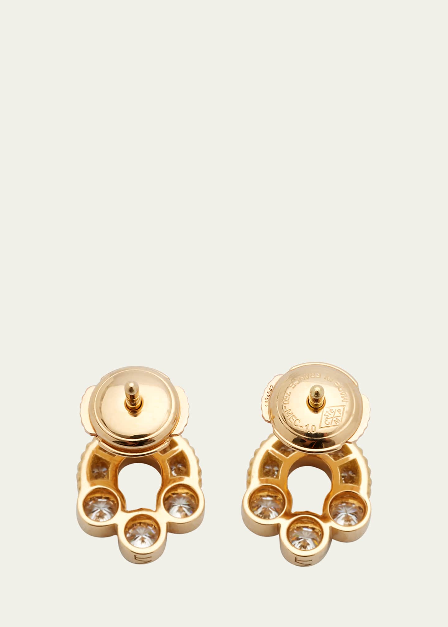 Magnetic diamond stud earrings clearance