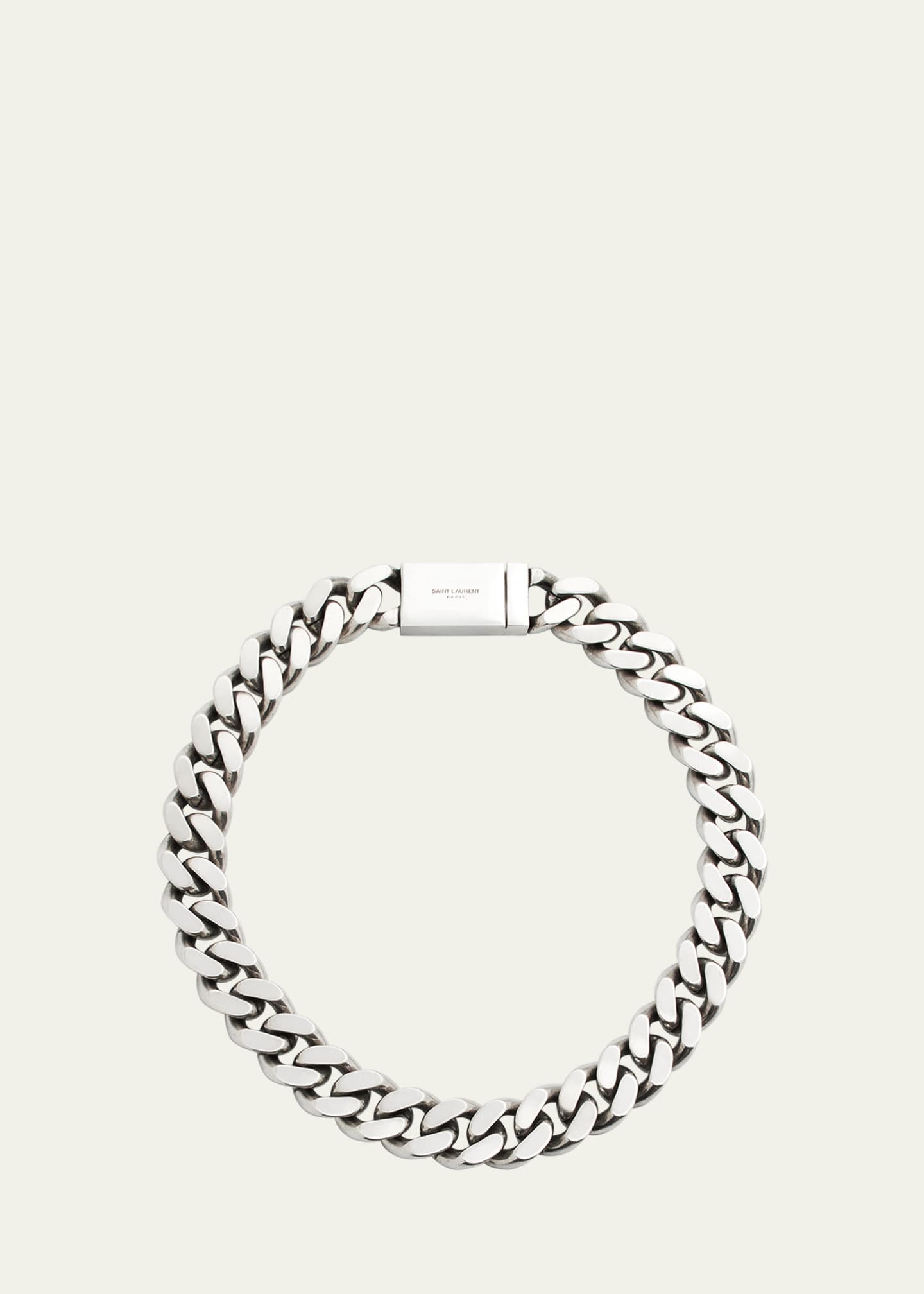 Saint Laurent Men's Curb Chain Bracelet