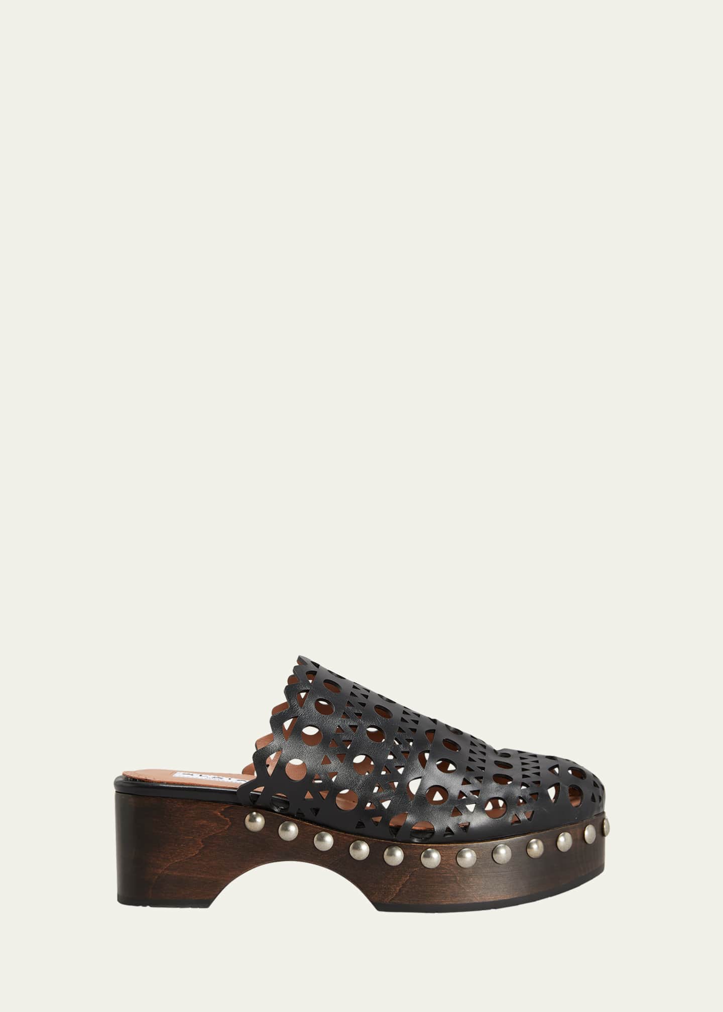 Perforated clogs top