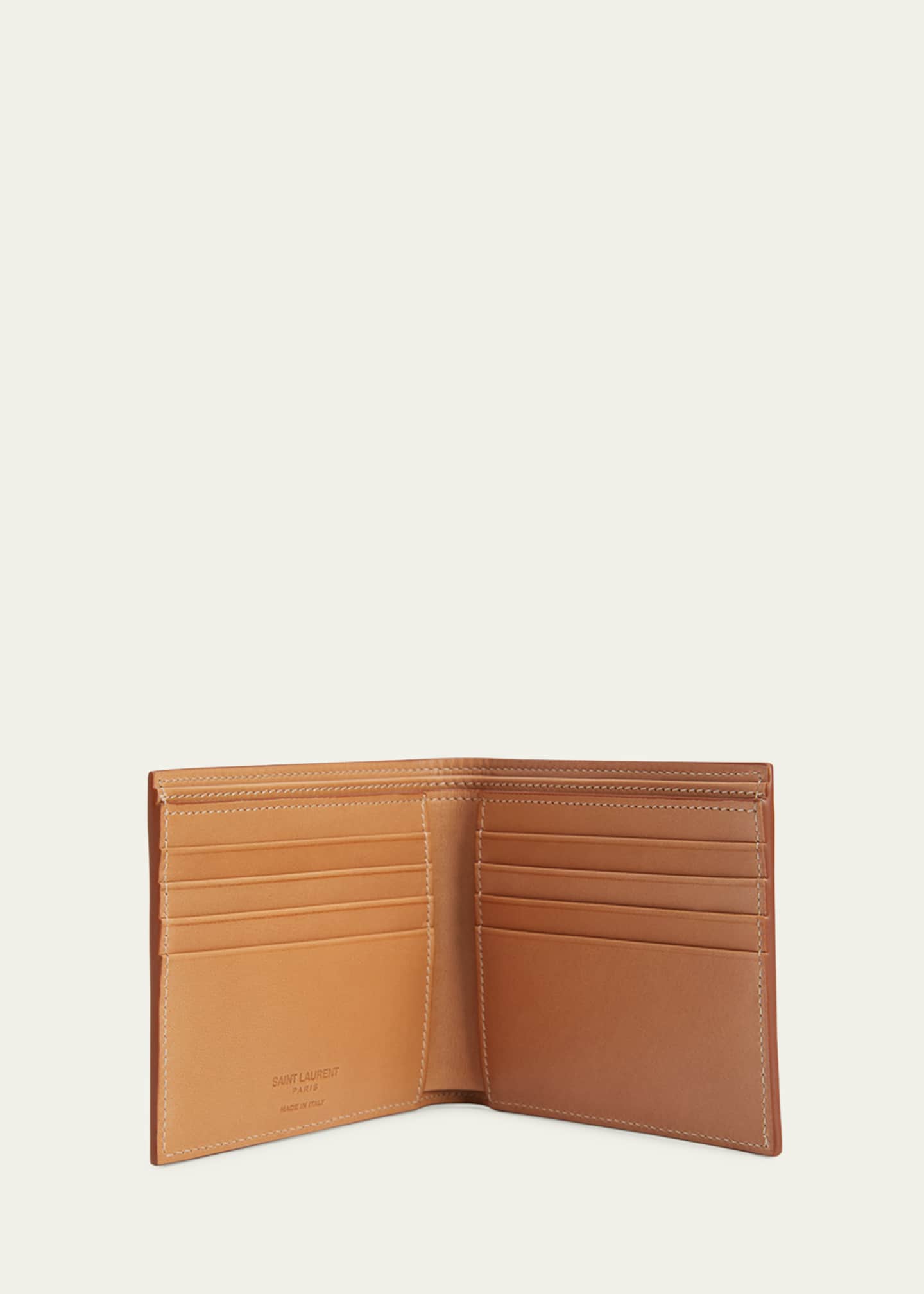 Ysl wallet with coin pouch best sale