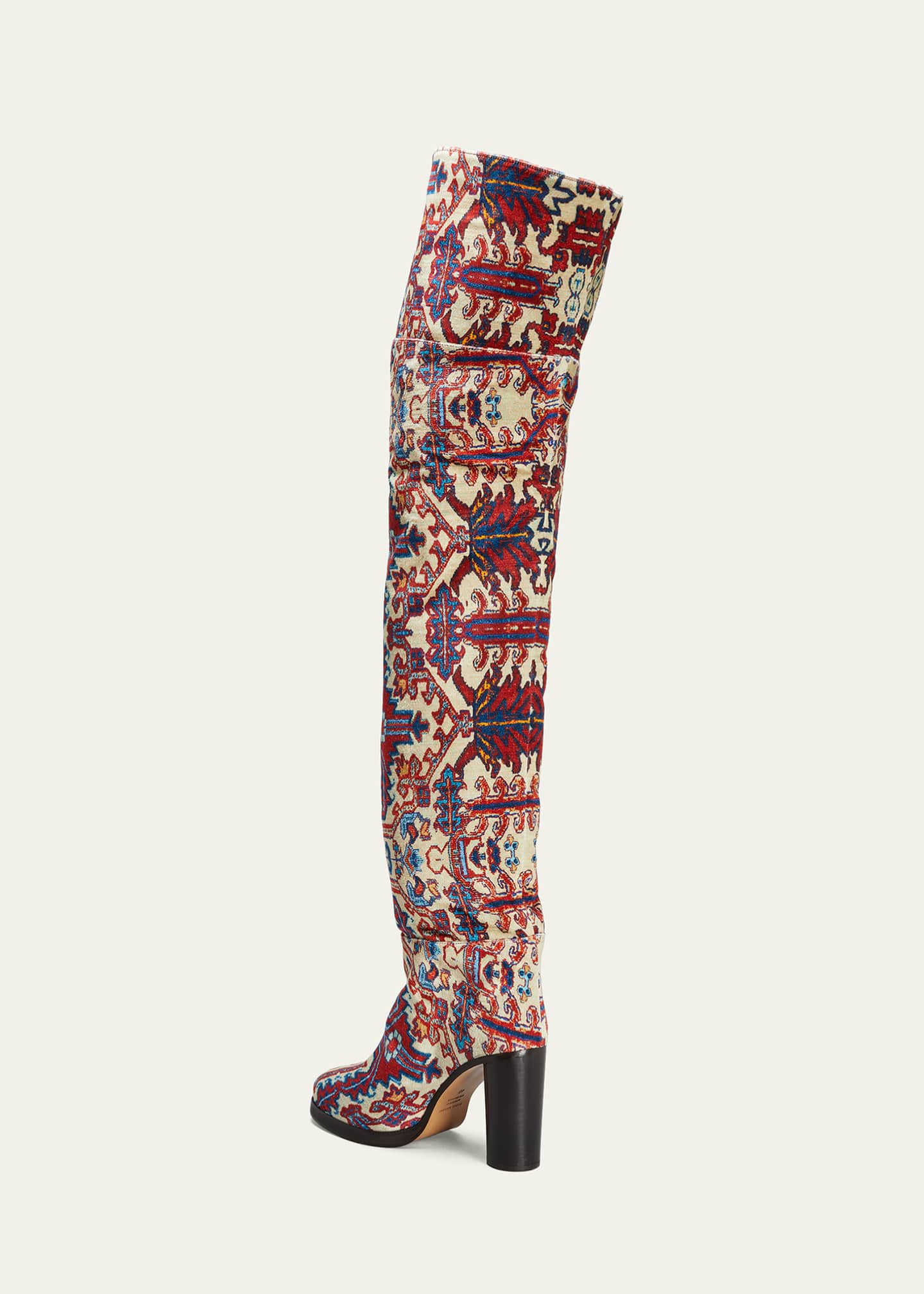 Productie Verstikkend slijtage Isabel Marant Lurna Tapestry Over-The-Knee Boots - Bergdorf Goodman
