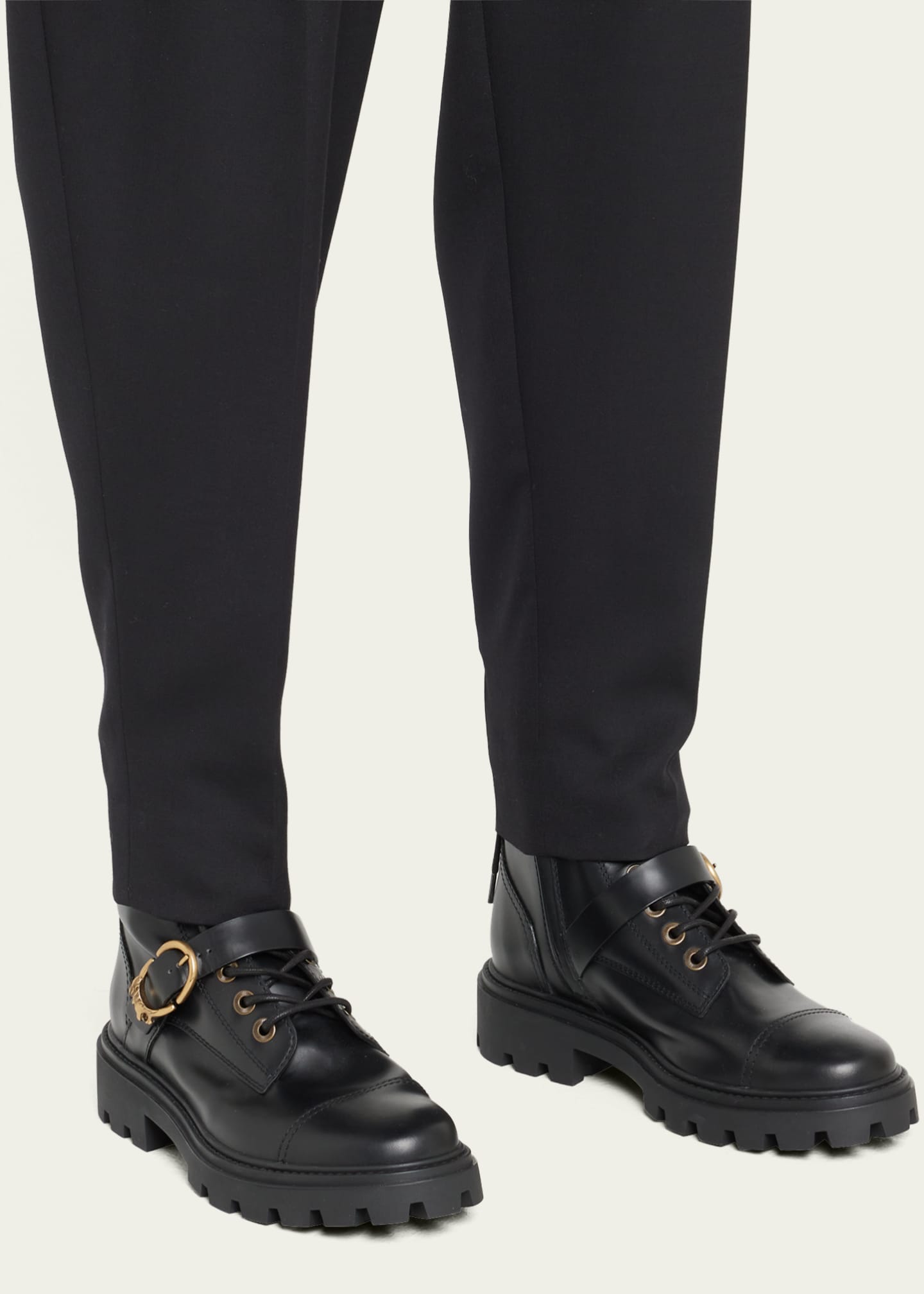 Tods discount combat boots