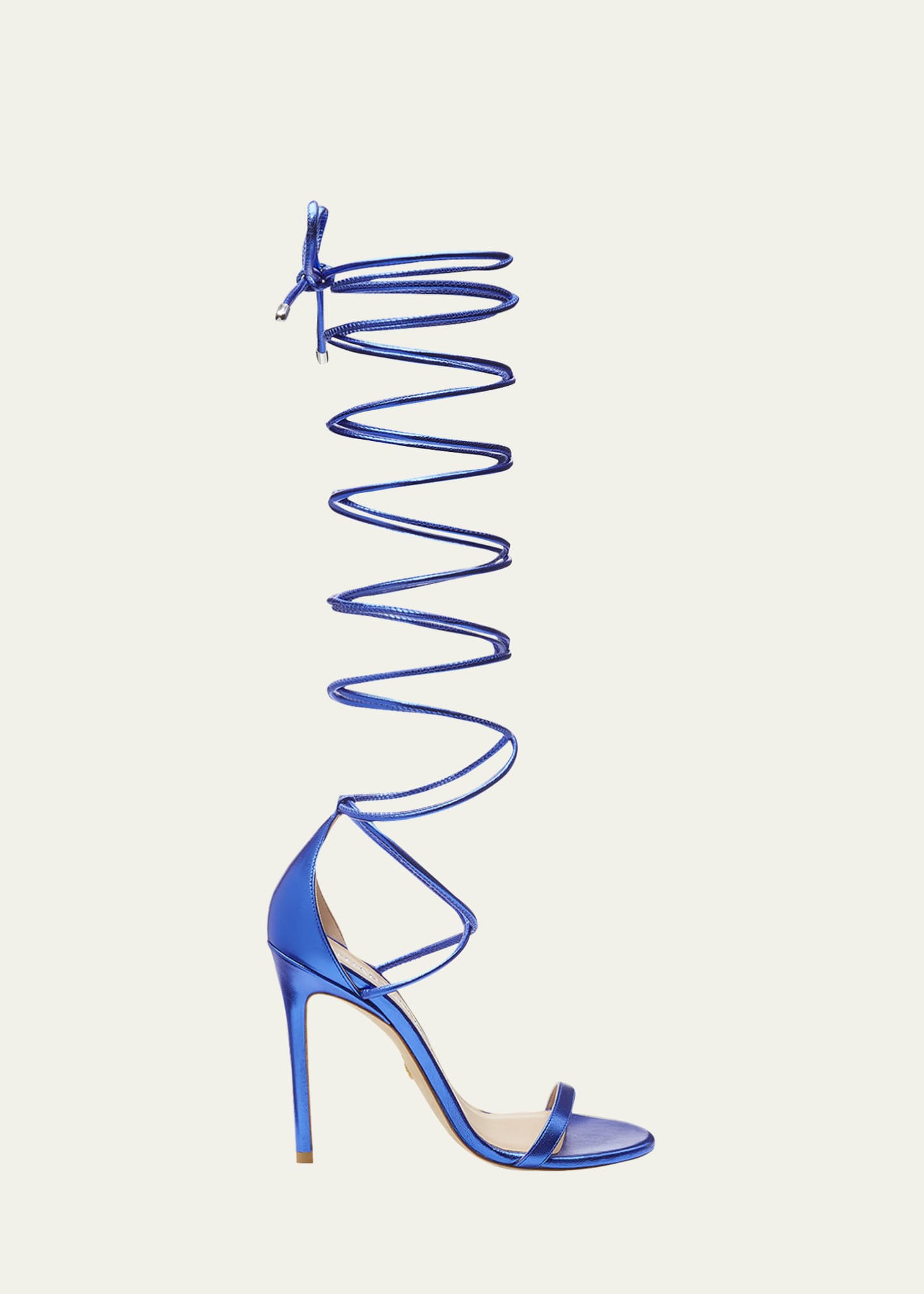 Stuart weitzman blue sandals best sale