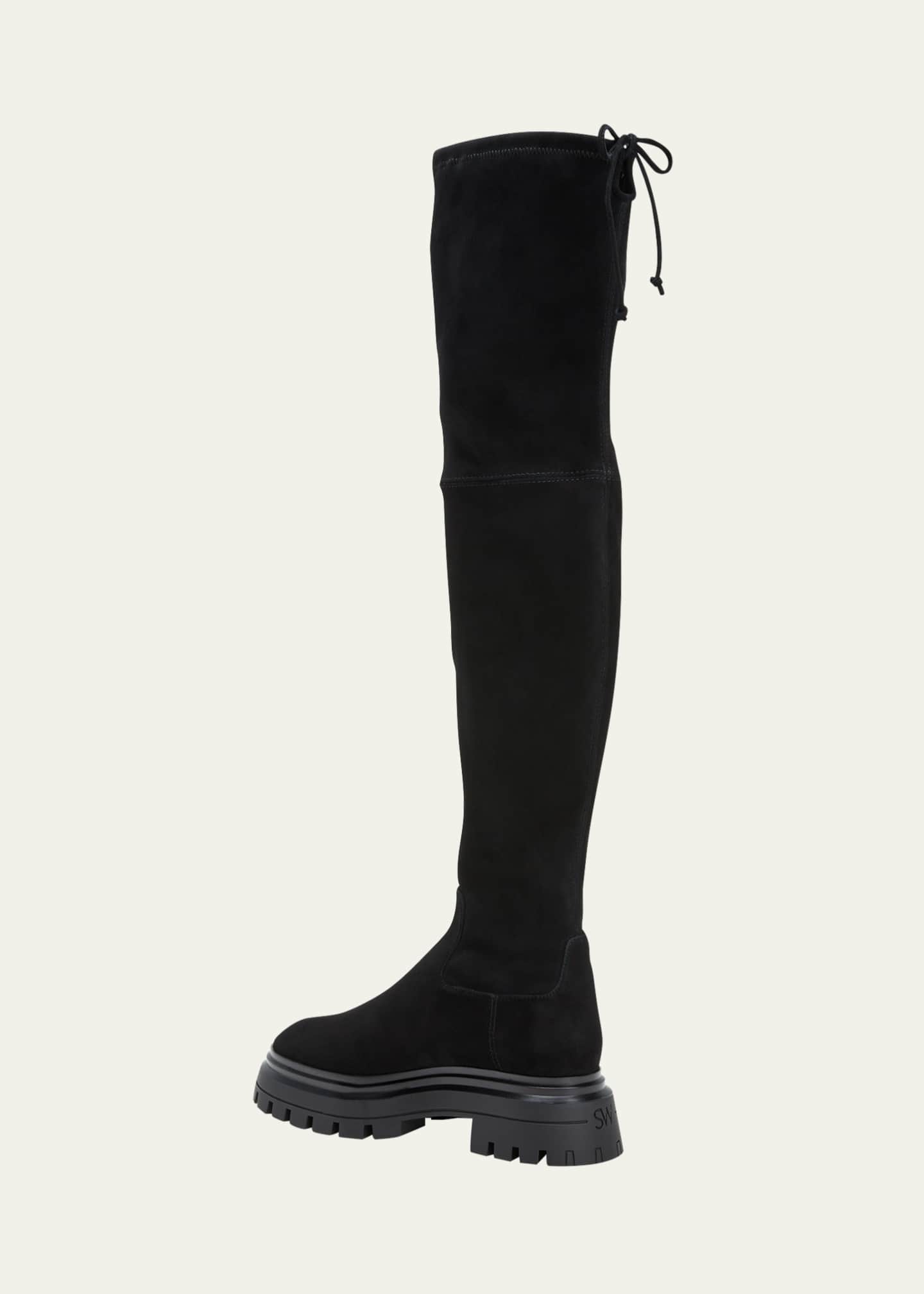 Stuart Weitzman Bedfordland Suede OverTheKnee Boots Bergdorf Goodman