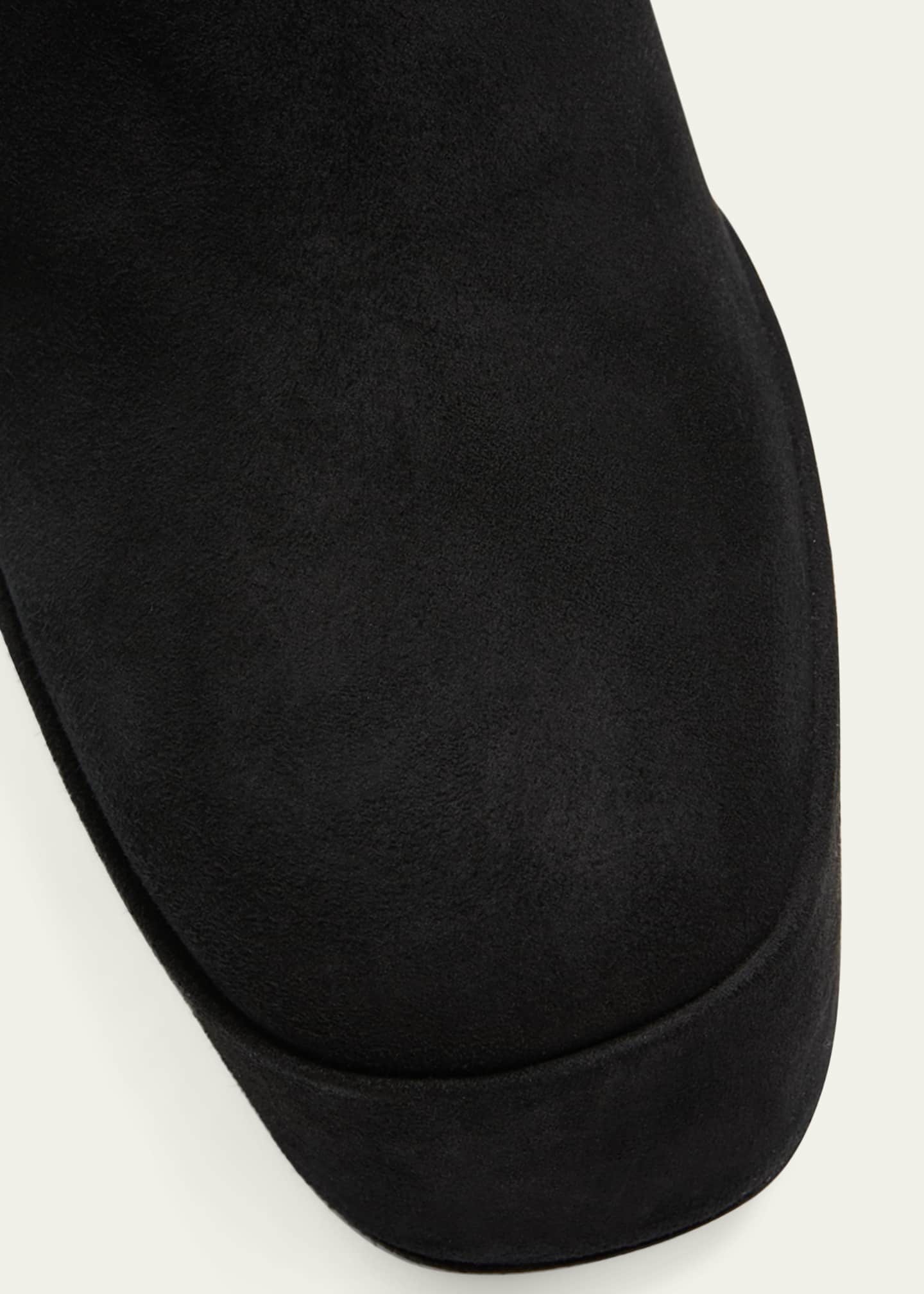 stuart weitzman harper stretch suede tall boots