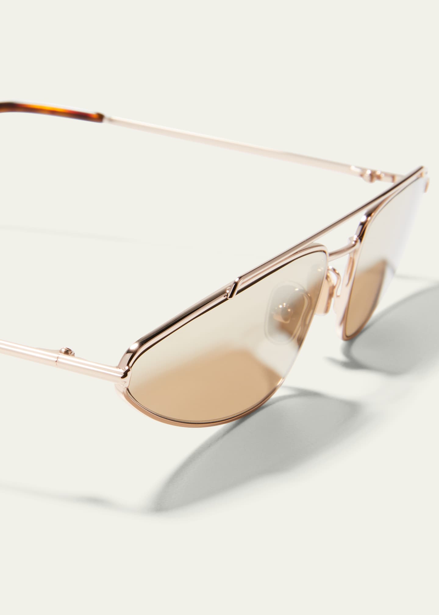 TOM FORD Narrow Metal Cat-Eye Sunglasses - Bergdorf Goodman