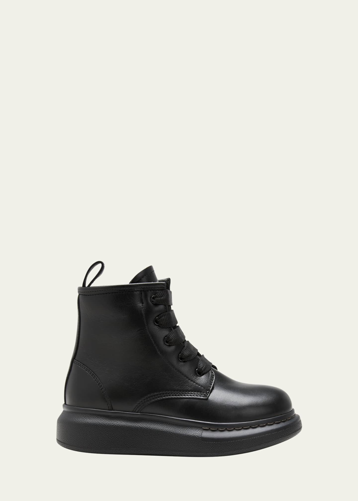 Alexander mcqueen lace up best sale boots