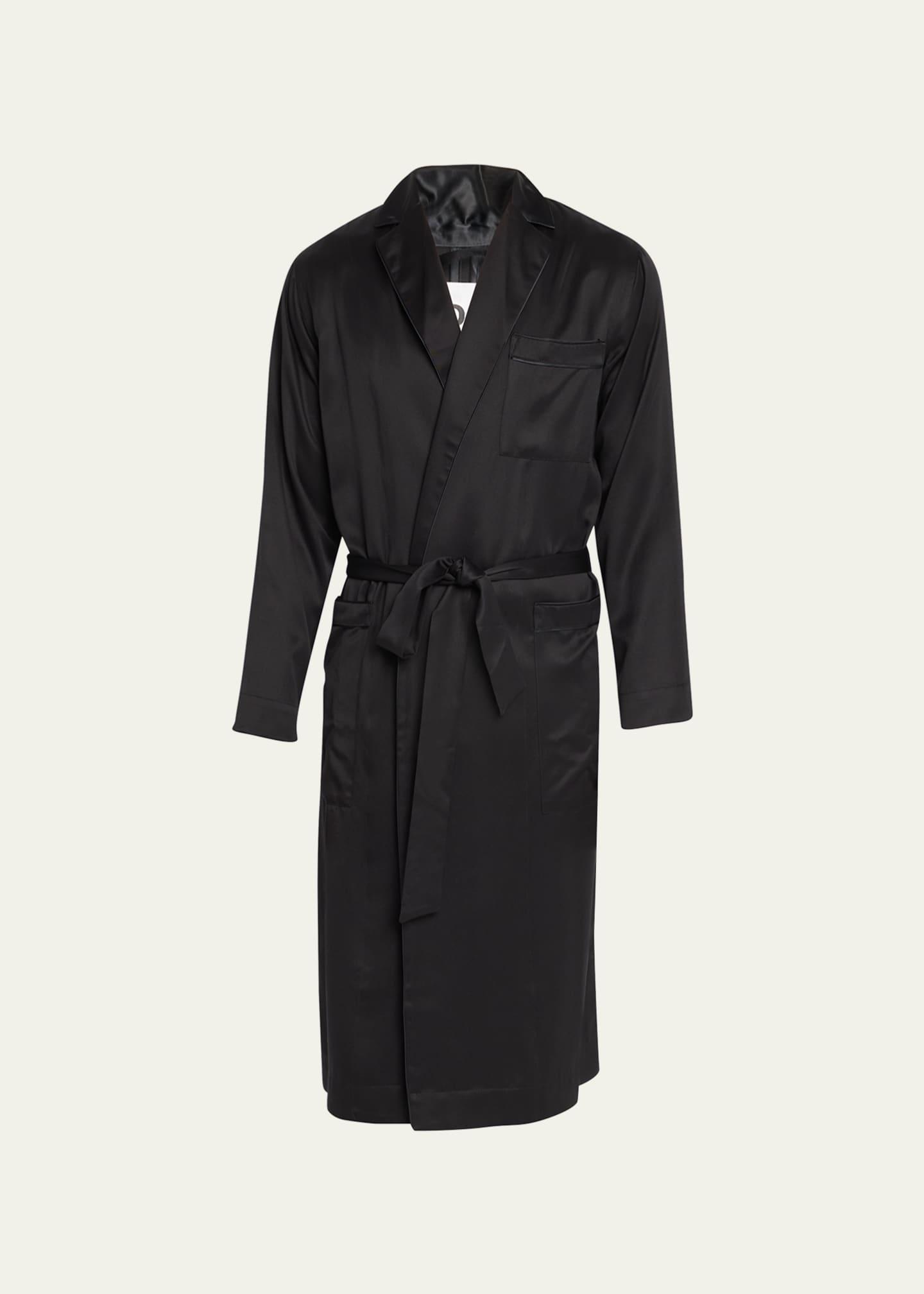 CDLP Men's Home Robe w/ Satin Piping Bergdorf Goodman