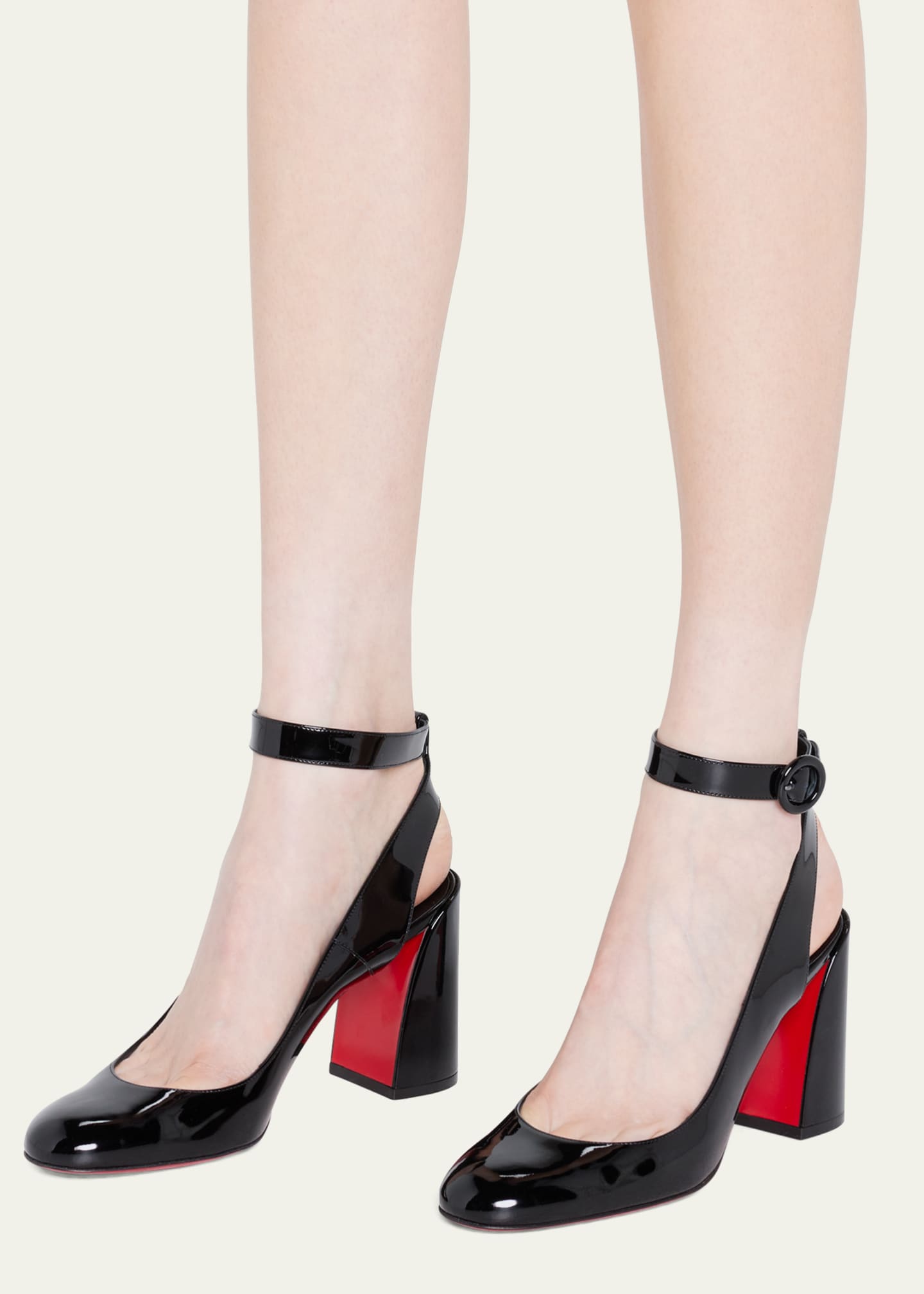 Louboutin red sole patent hot sale