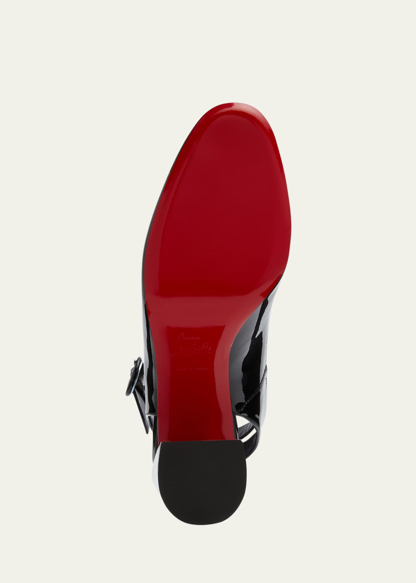 Christian Louboutin Miss Sab Patent Red Sole Pumps Image 6 of 7