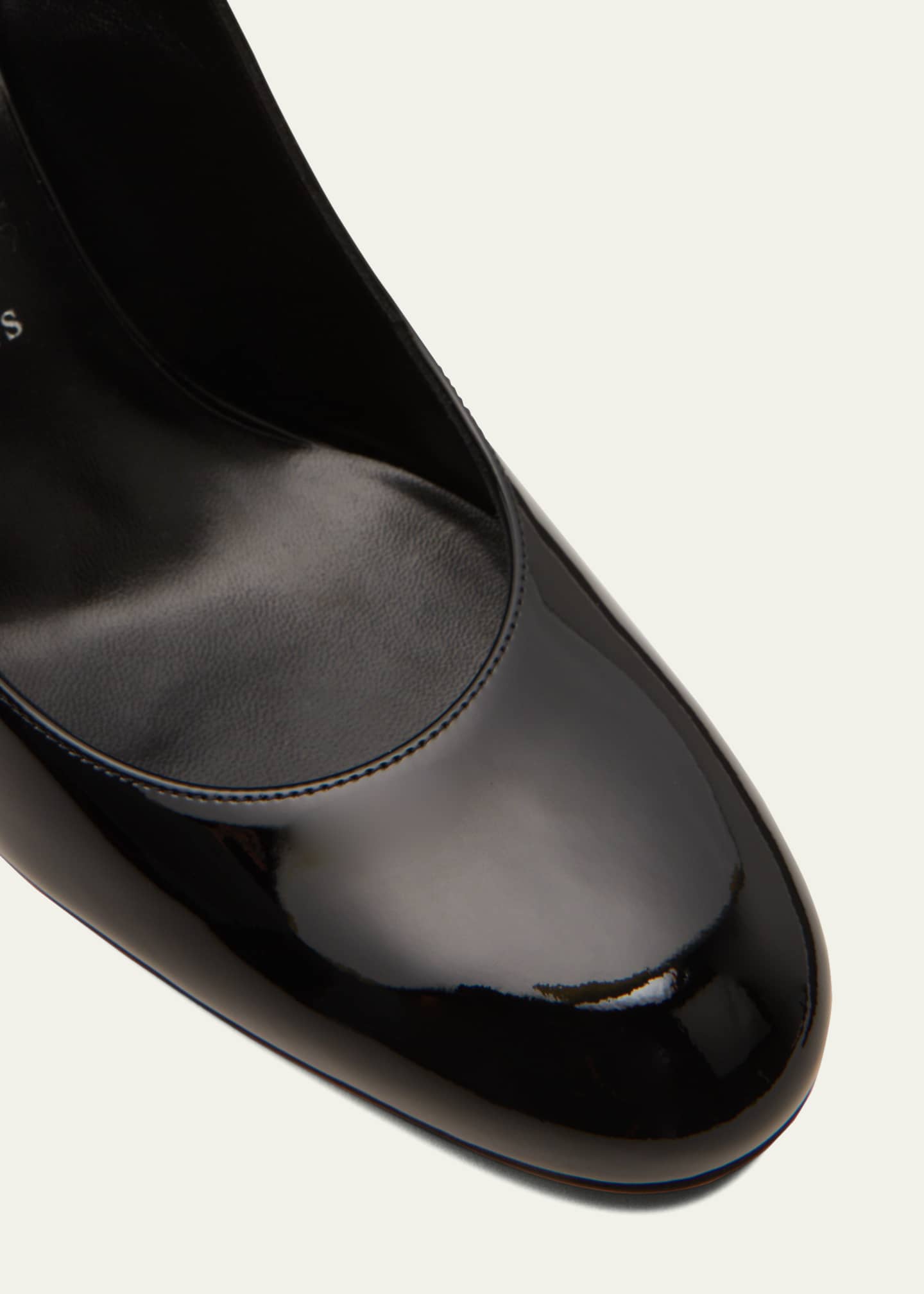 Christian Louboutin Miss Sab Patent Red Sole Pumps Image 5 of 7