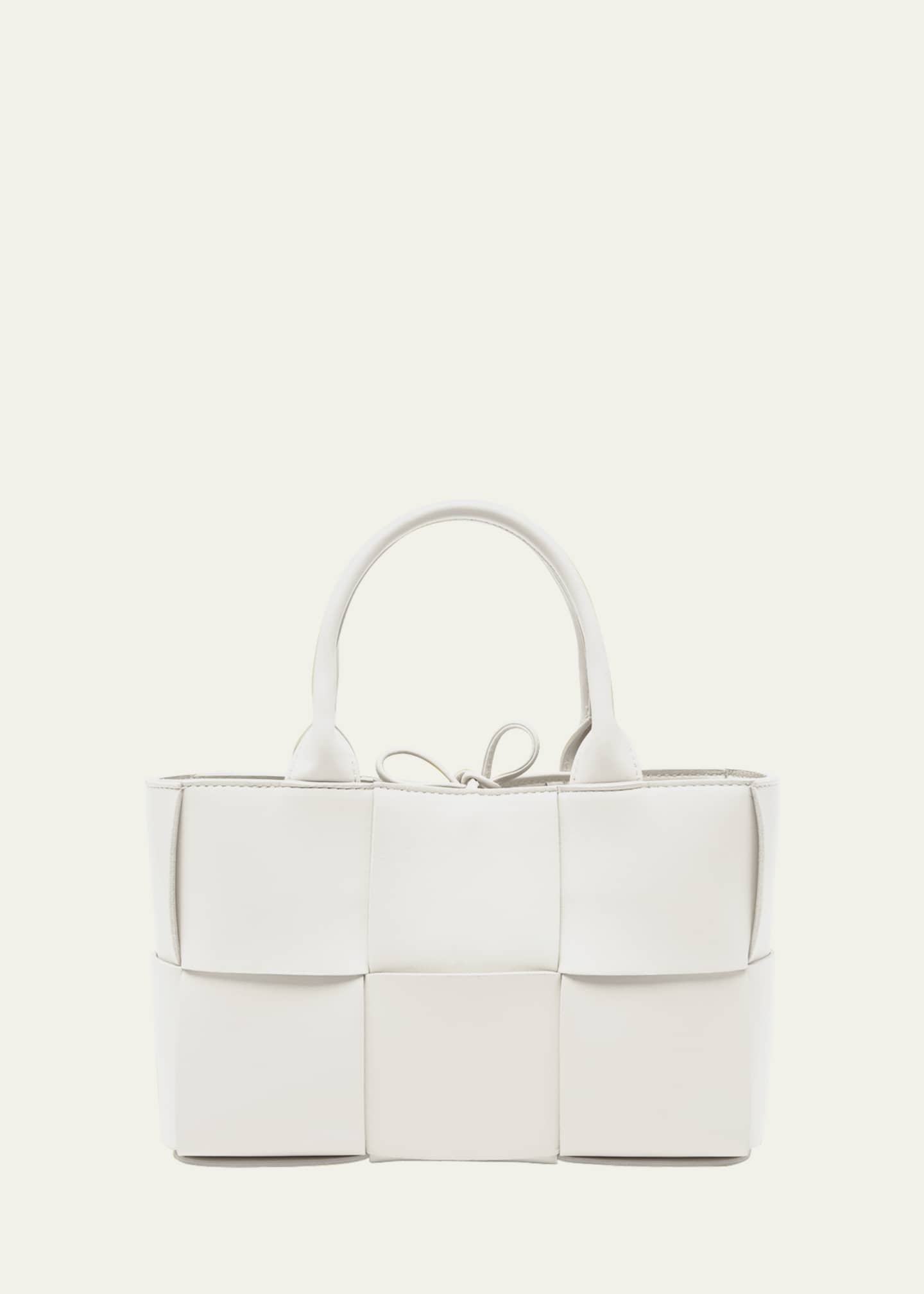 【BOTTEGA VENETA】MINI ARCO TOTE BAG Bottega Veneta® Mini Arco Tote in Travertine. Shop online now.