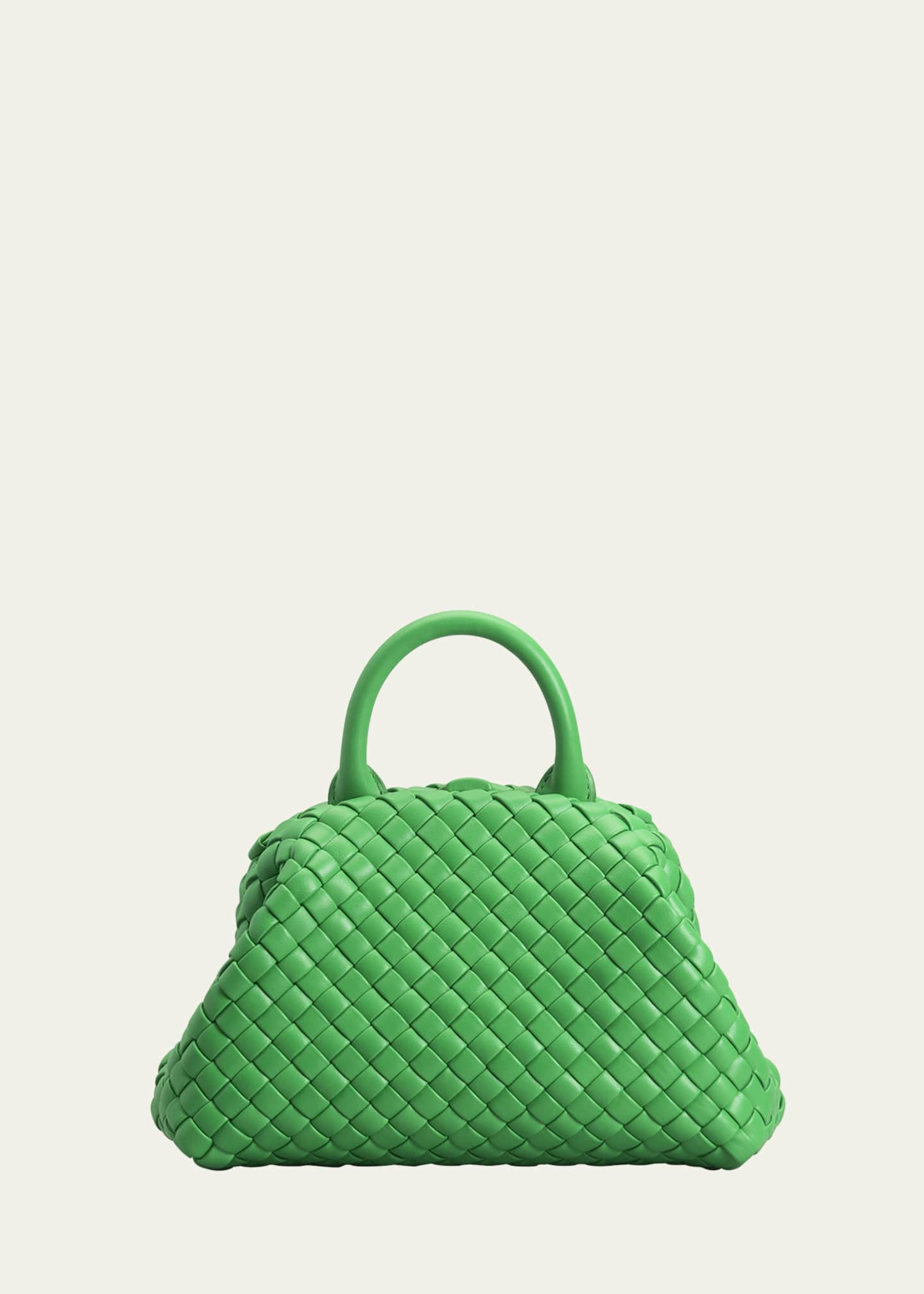 Bottega Veneta Egg Intrecciato Leather Top-Handle Bag - Bergdorf Goodman