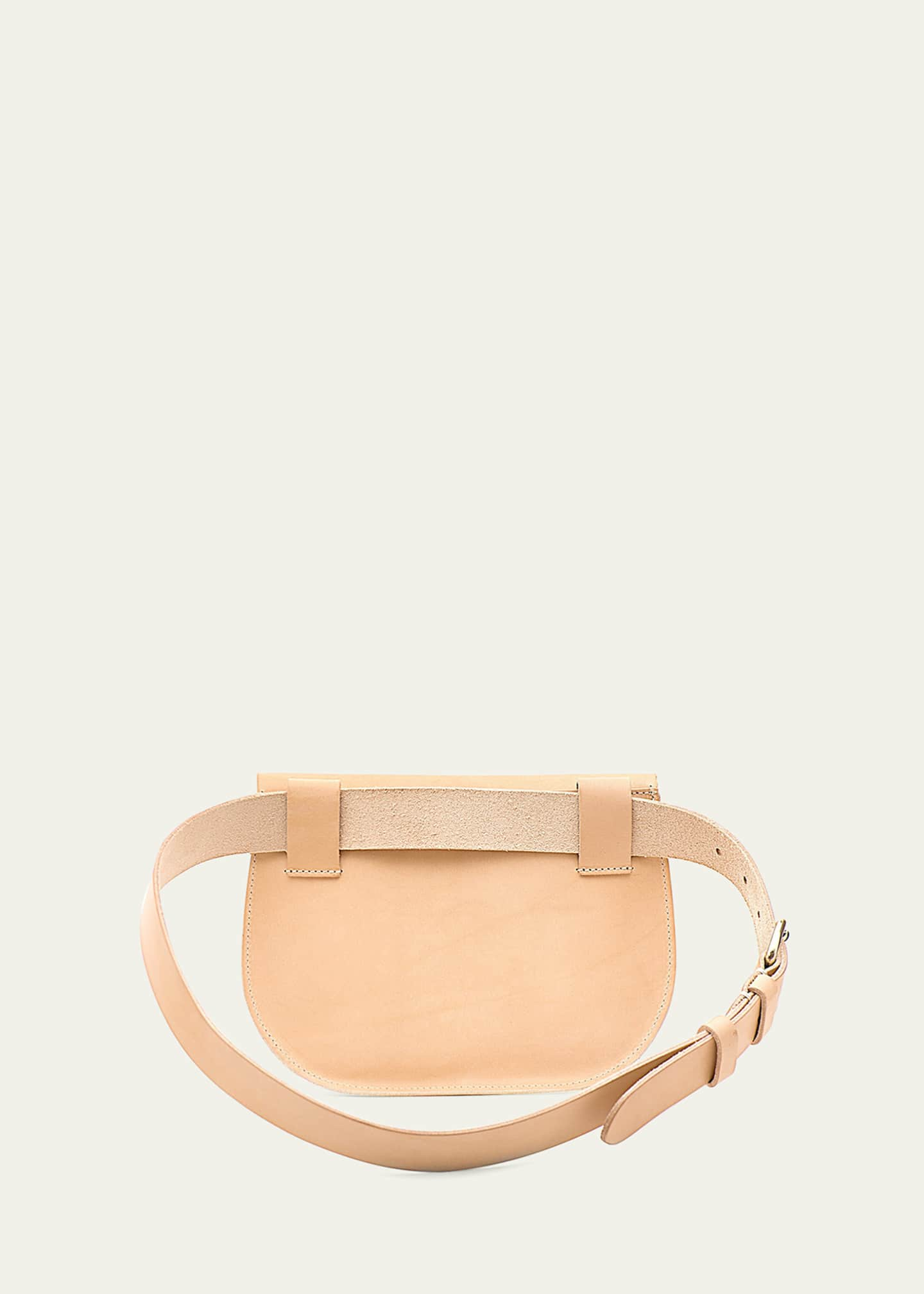 Il Bisonte Vachetta Leather Belt Bag