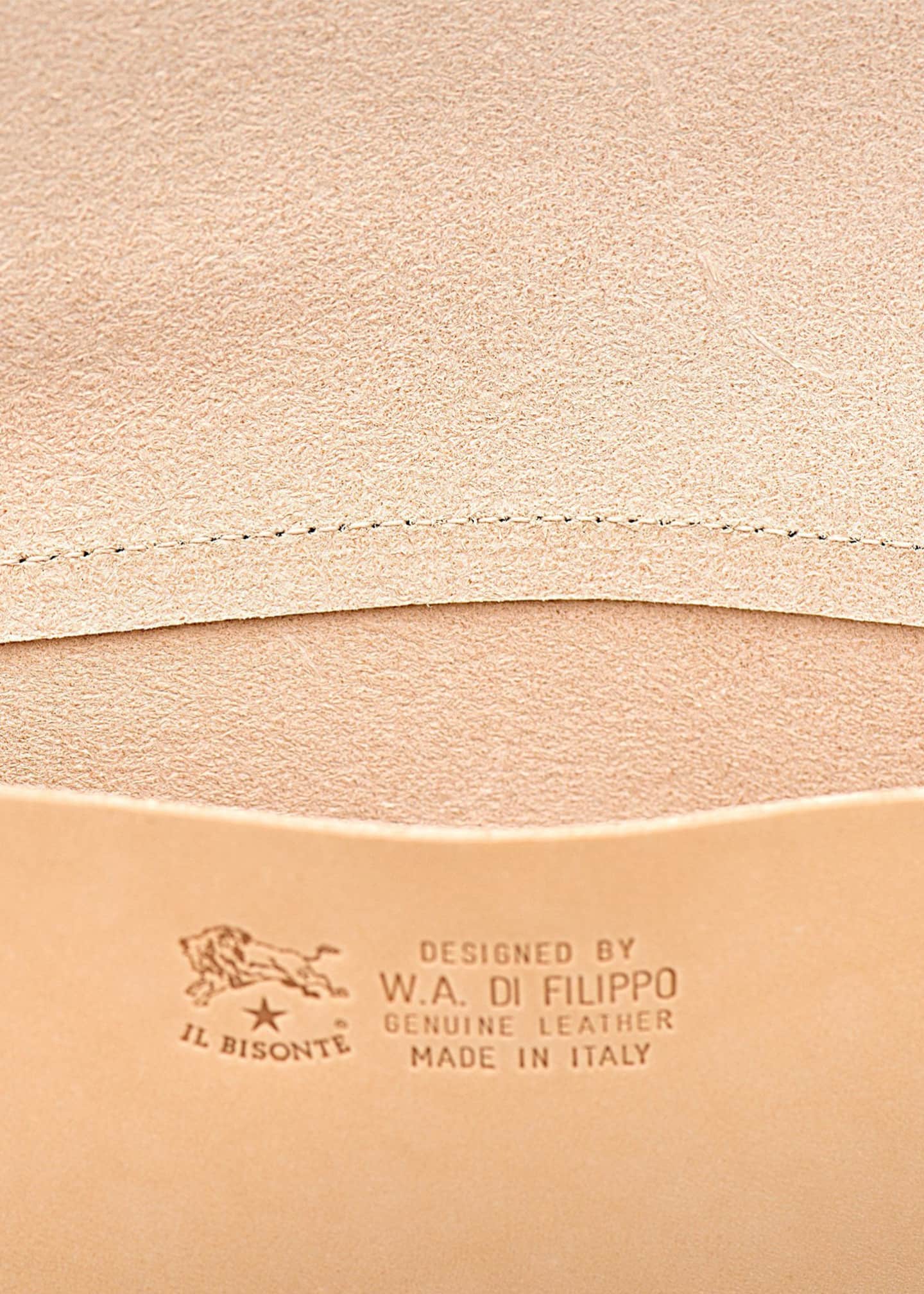 Italian Vachetta Leather Belt - Brown
