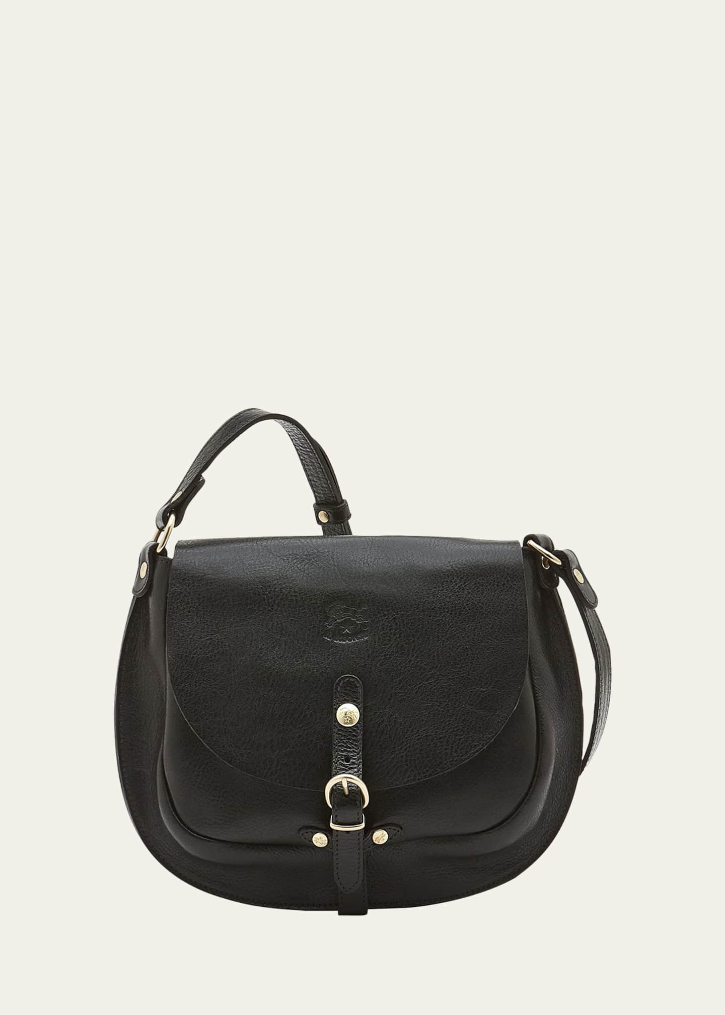 Il Bisonte Gaia Buckle Vachetta Leather Crossbody Bag - Bergdorf