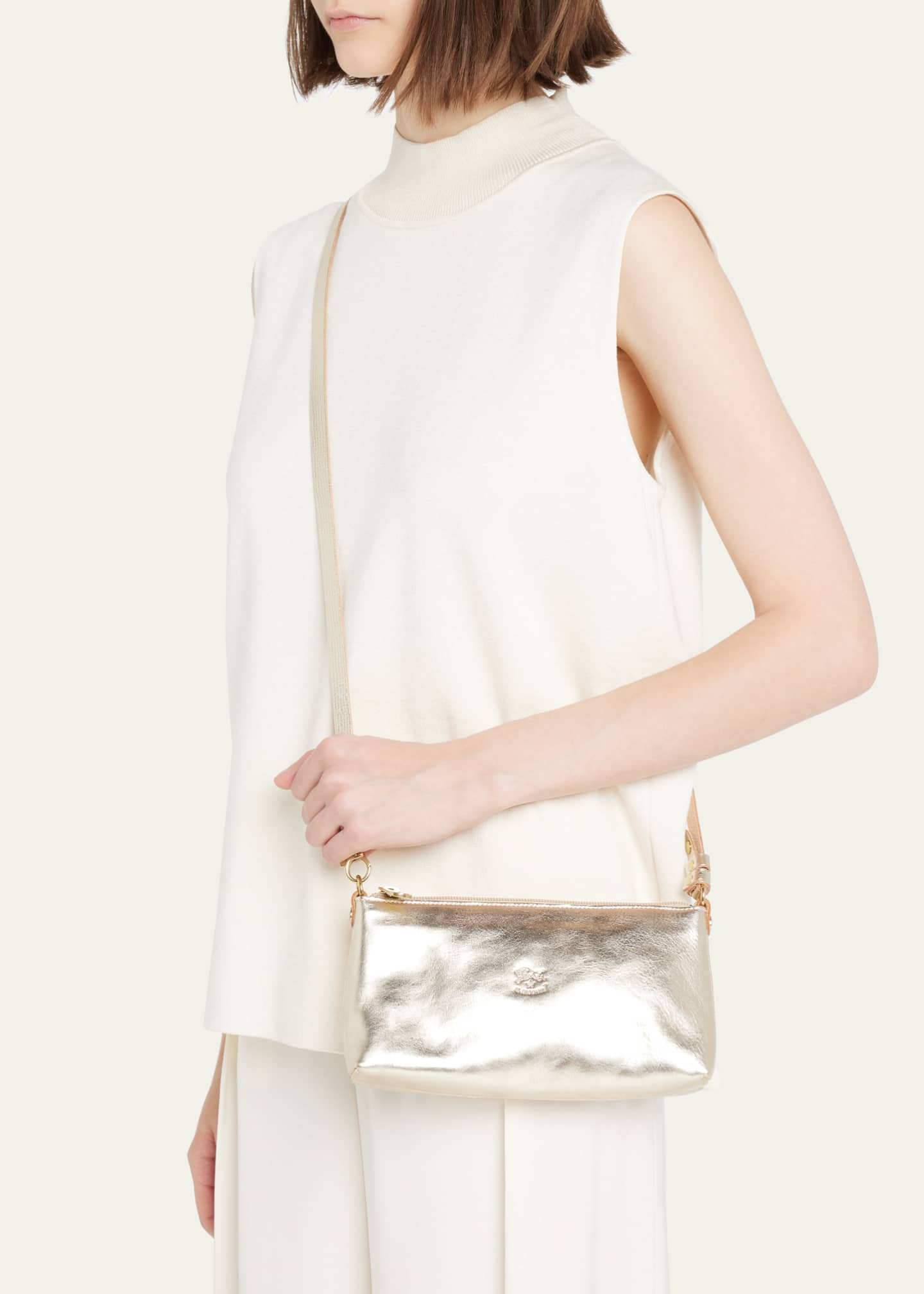 Il Bisonte Lucia Vachetta Leather Shoulder Bag - Bergdorf Goodman