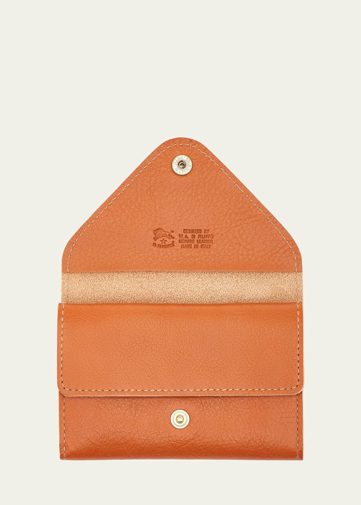 Il Bisonte Uffizi Leather Card Case - Bergdorf Goodman