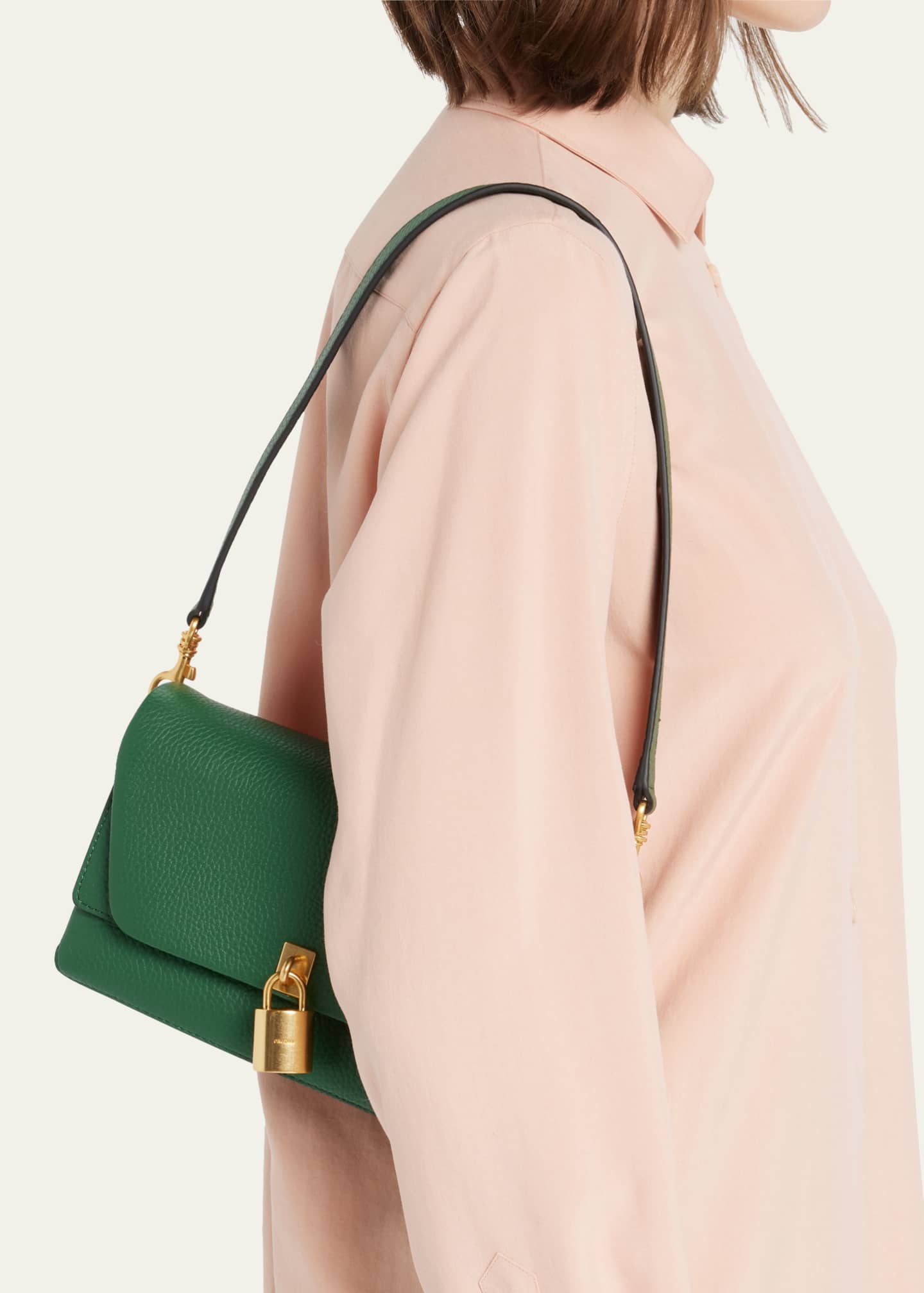 OROTON Tate Small Flap Leather Shoulder Bag Bergdorf Goodman