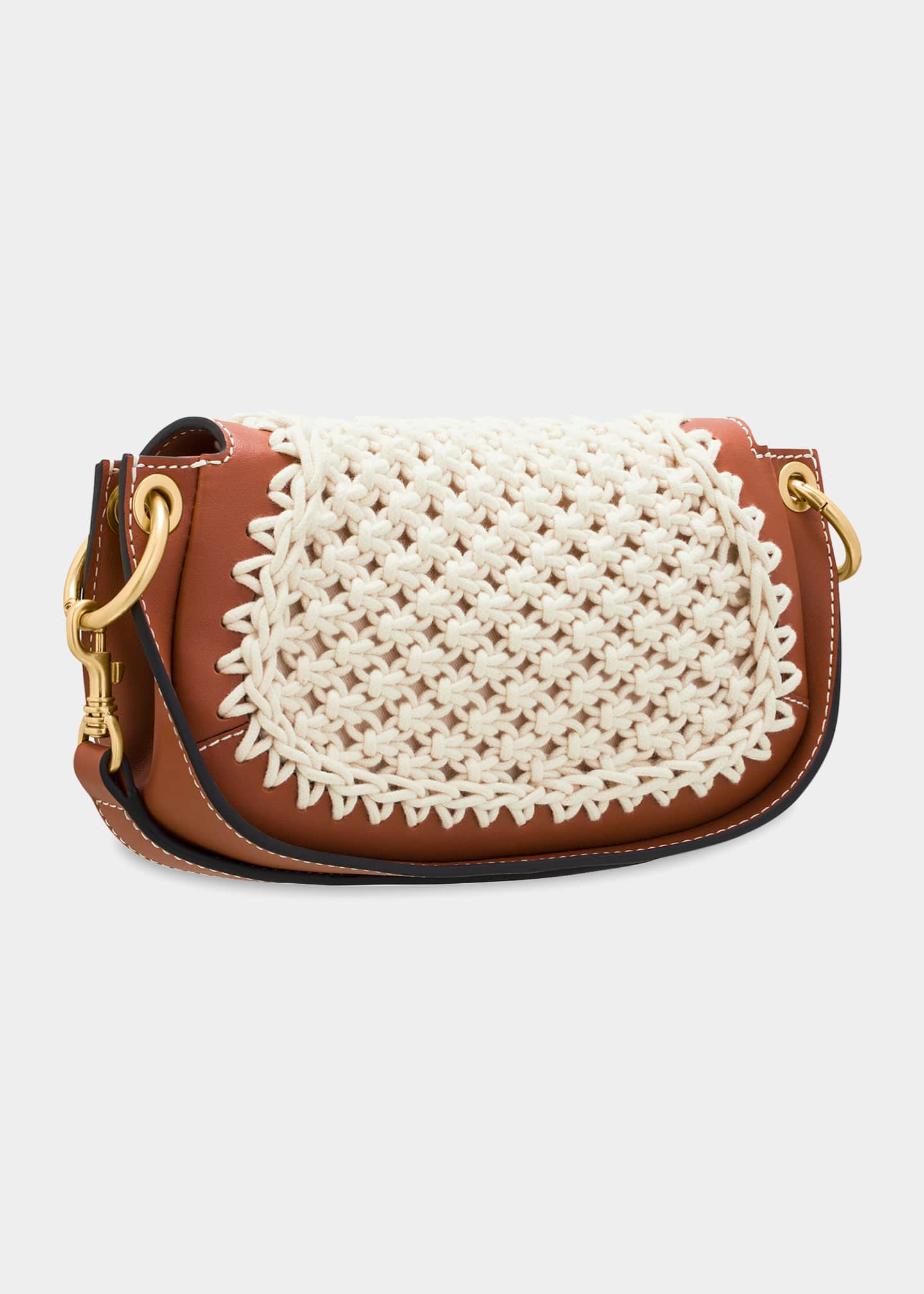 OROTON Colt Small Crochet Collectable Shoulder Bag Bergdorf Goodman
