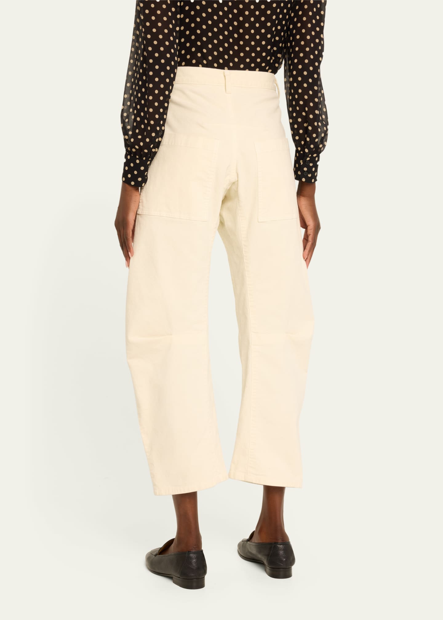 Nili Lotan Shon Wide-Leg Pants Image 3 of 5