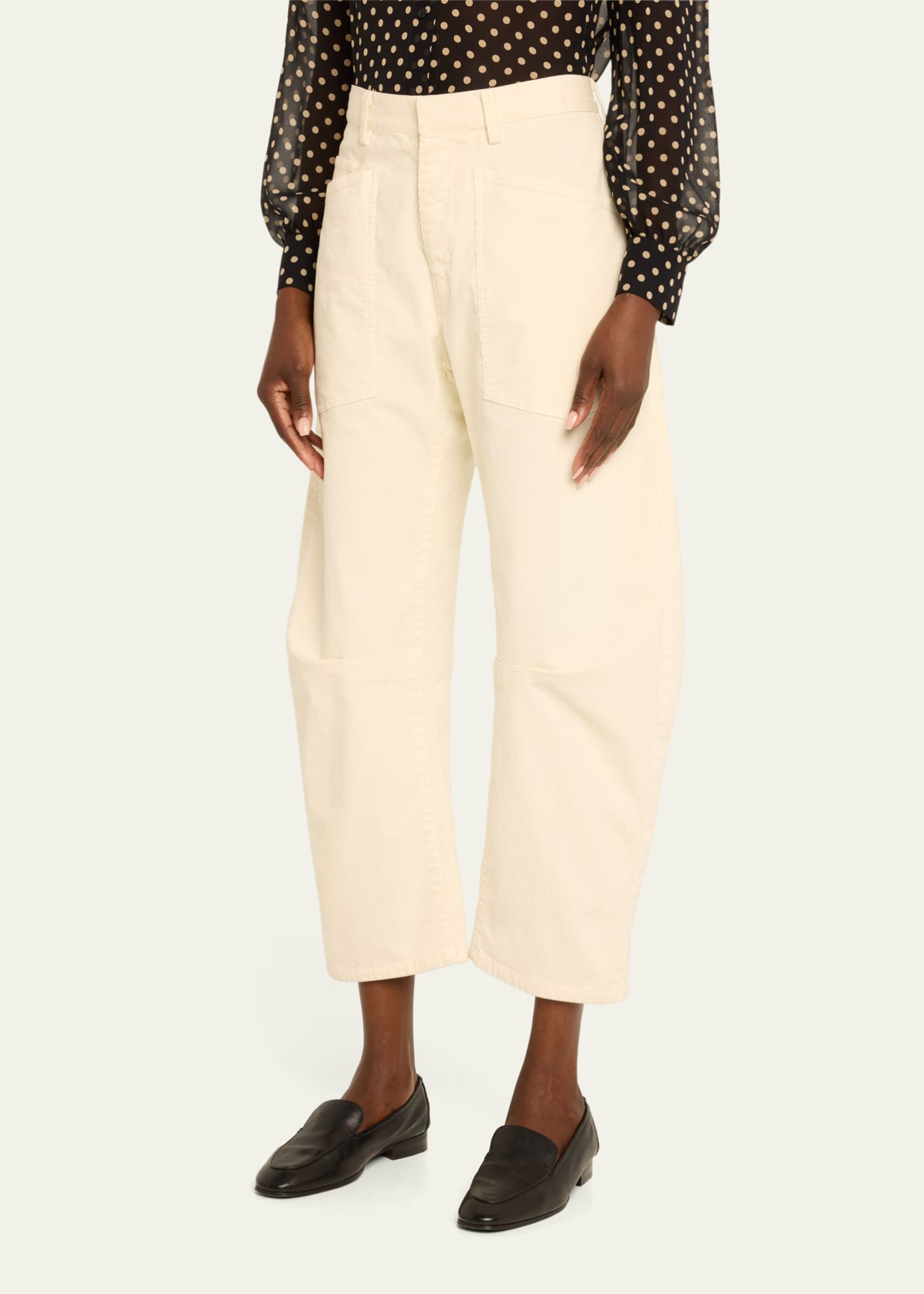 Nili Lotan Shon Wide-Leg Pants Image 4 of 5