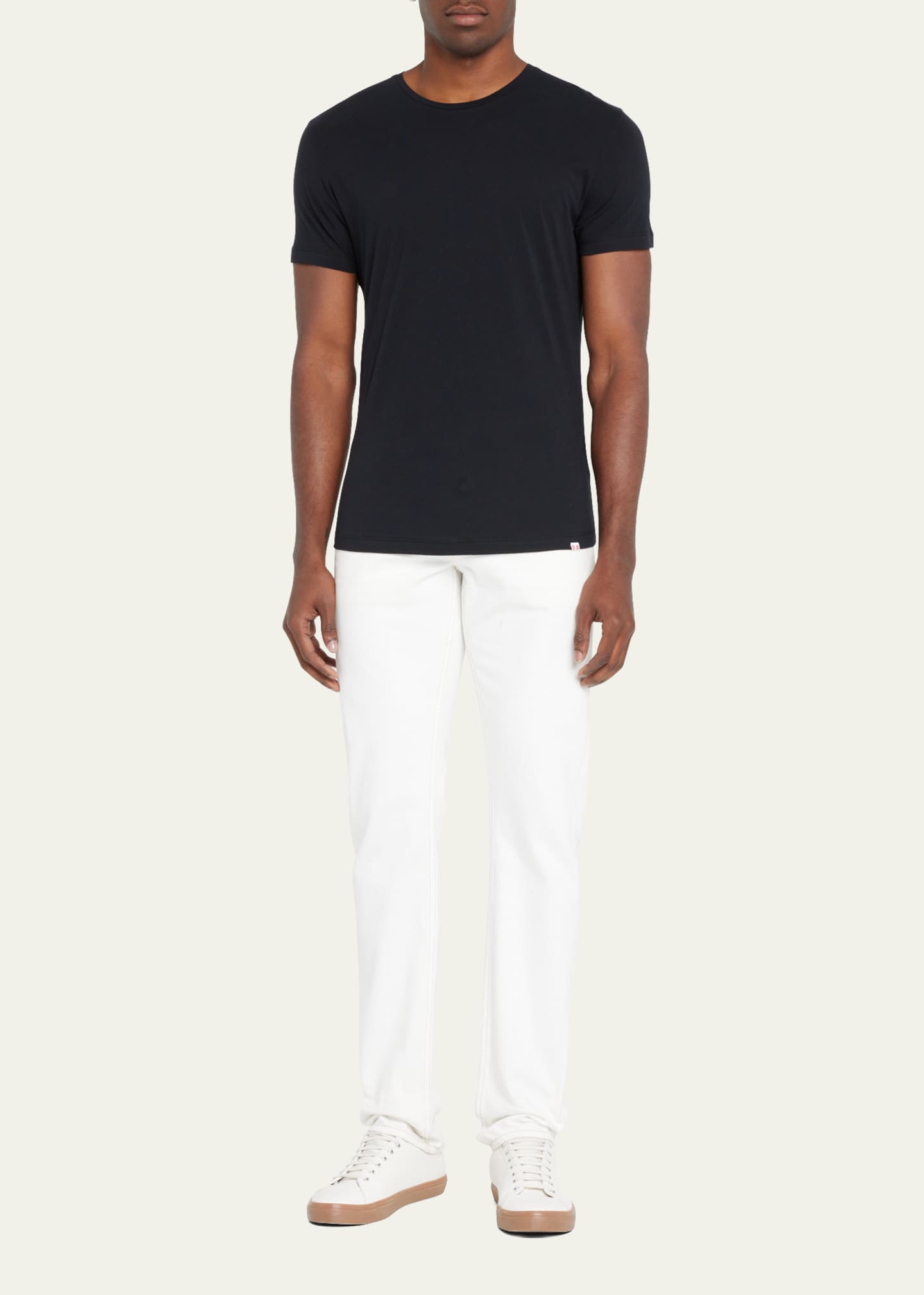 Orlebar Brown Men's Basic OB-T Crewneck T-Shirt Image 2 of 5