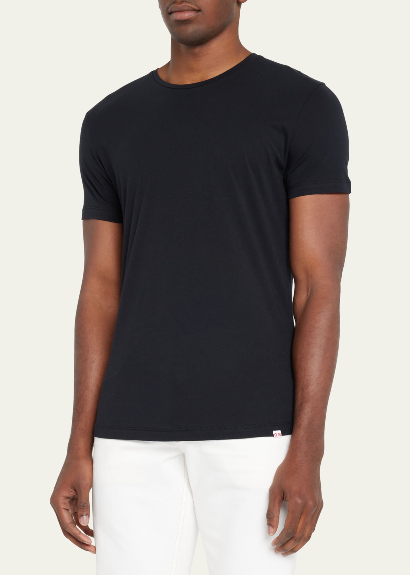 Orlebar Brown Men's Basic OB-T Crewneck T-Shirt Image 4 of 5