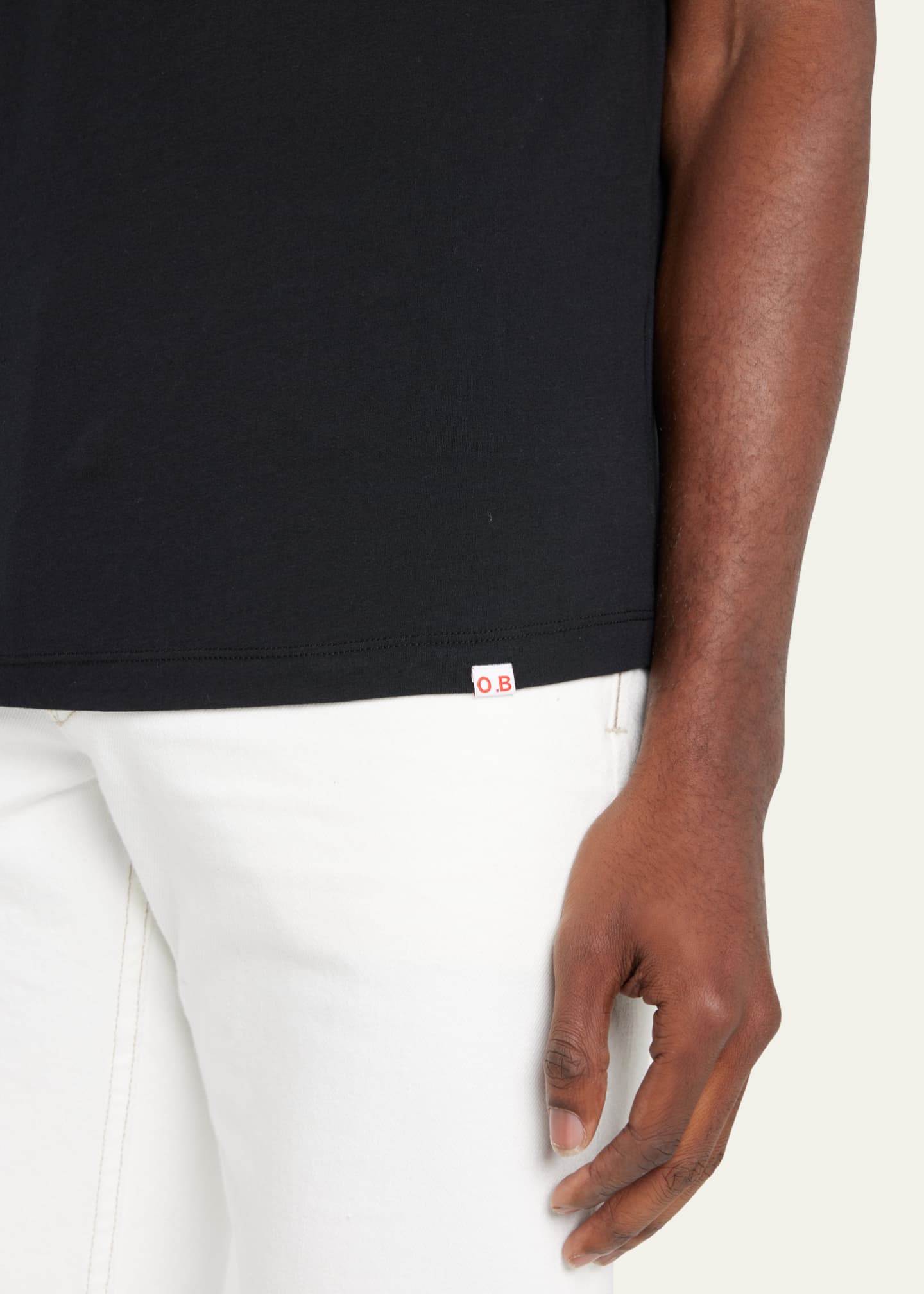 Orlebar Brown Men's Basic OB-T Crewneck T-Shirt Image 5 of 5