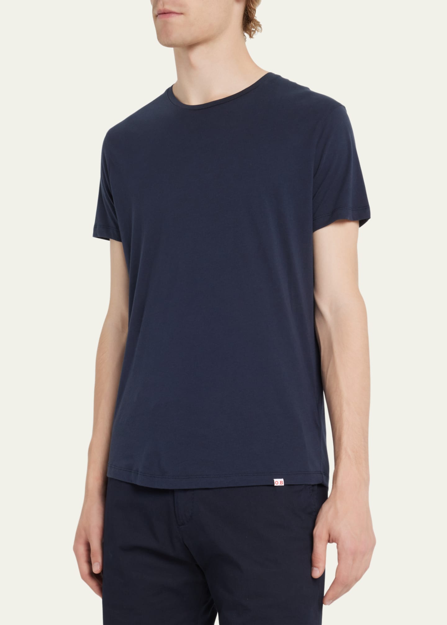 Orlebar Brown Men's Basic OB-T Crewneck T-Shirt Image 4 of 5