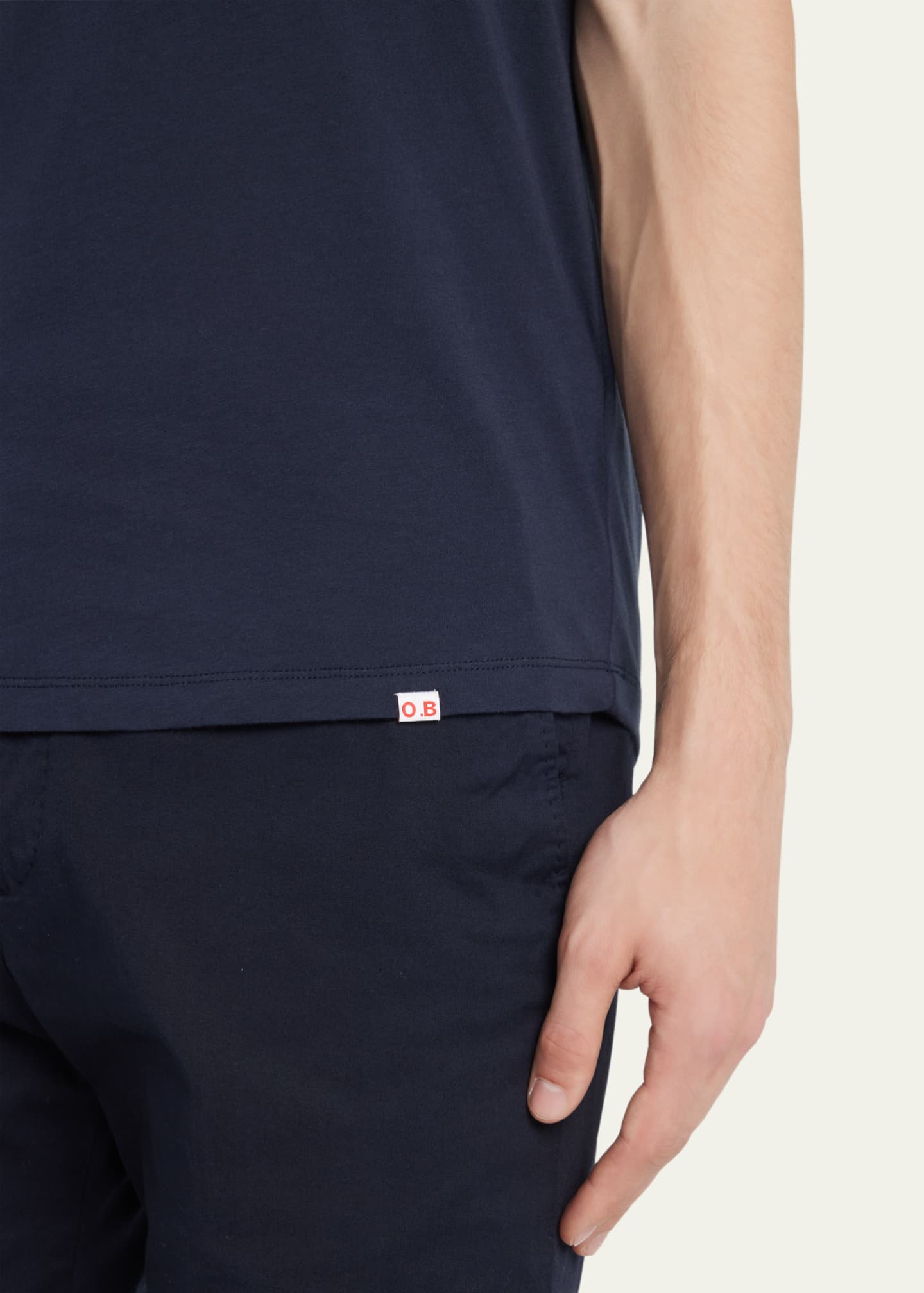 Orlebar Brown Men's Basic OB-T Crewneck T-Shirt Image 5 of 5