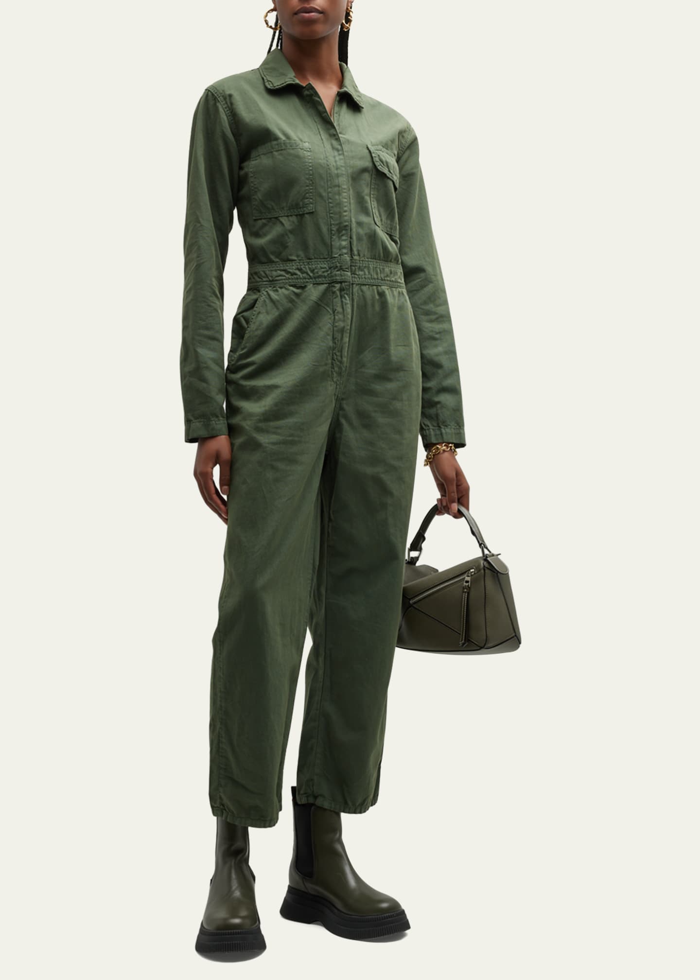 Rivet Utility Looker Utility Jumpsuit Bergdorf Goodman