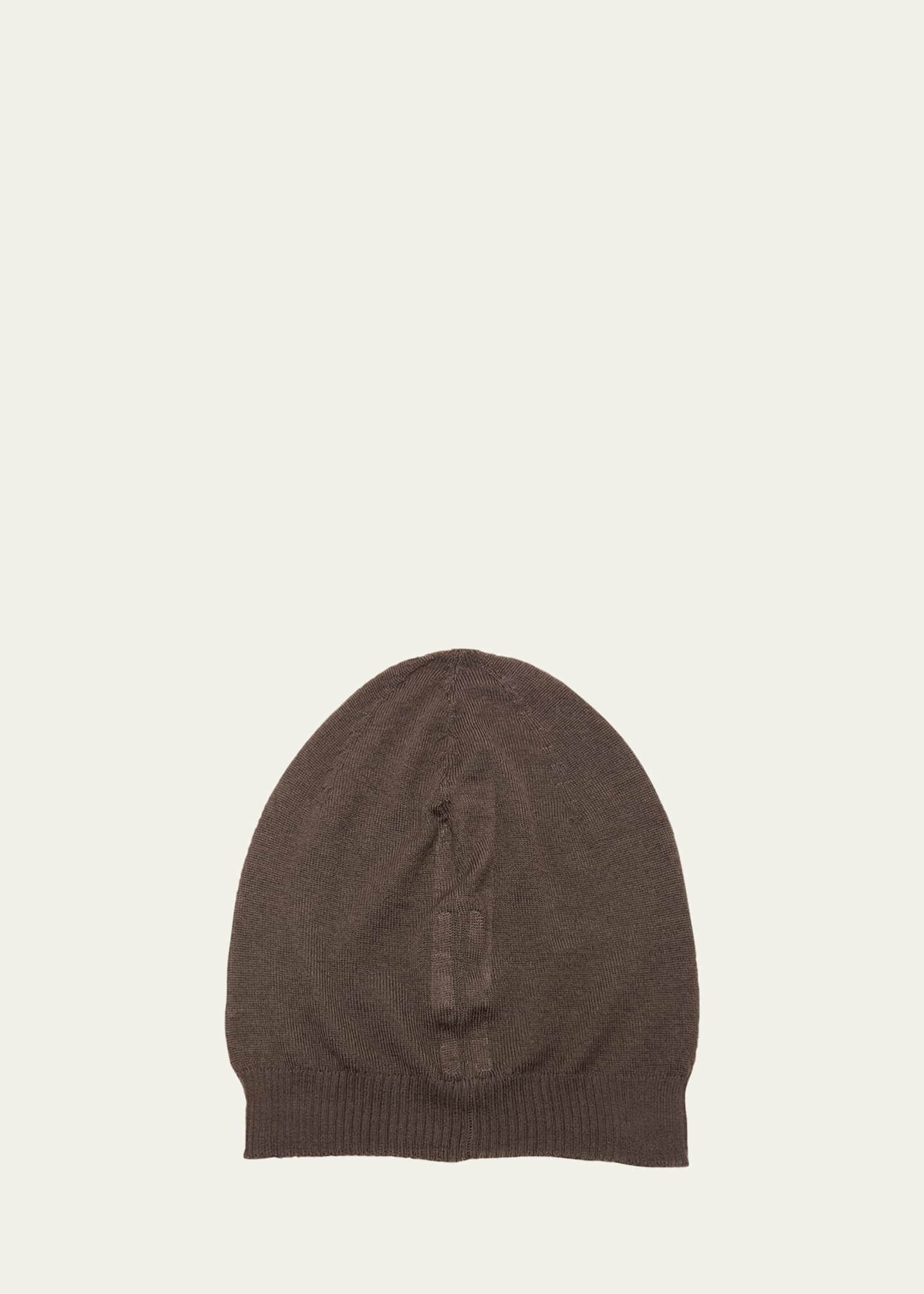 Rick Owens Men's Cashmere Beanie Hat