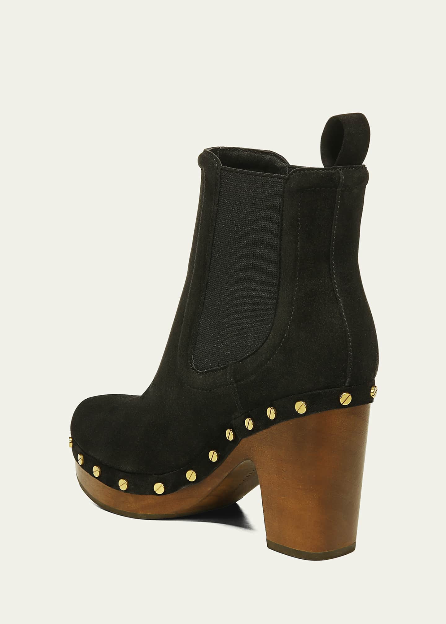 Clog ankle booties discount
